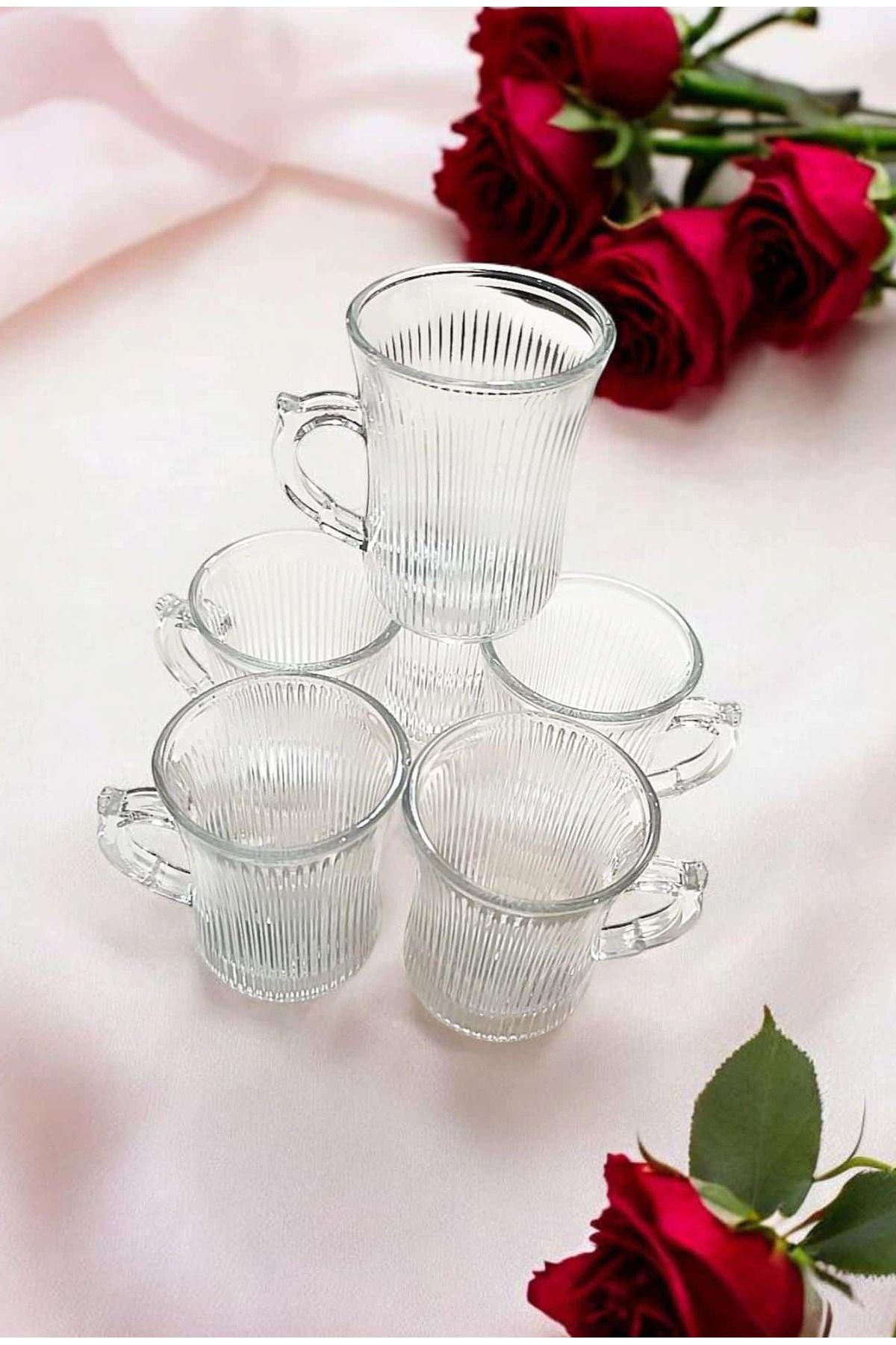 ÇEÇEN HOME Kulplu Çay Ve Kahve Bardak