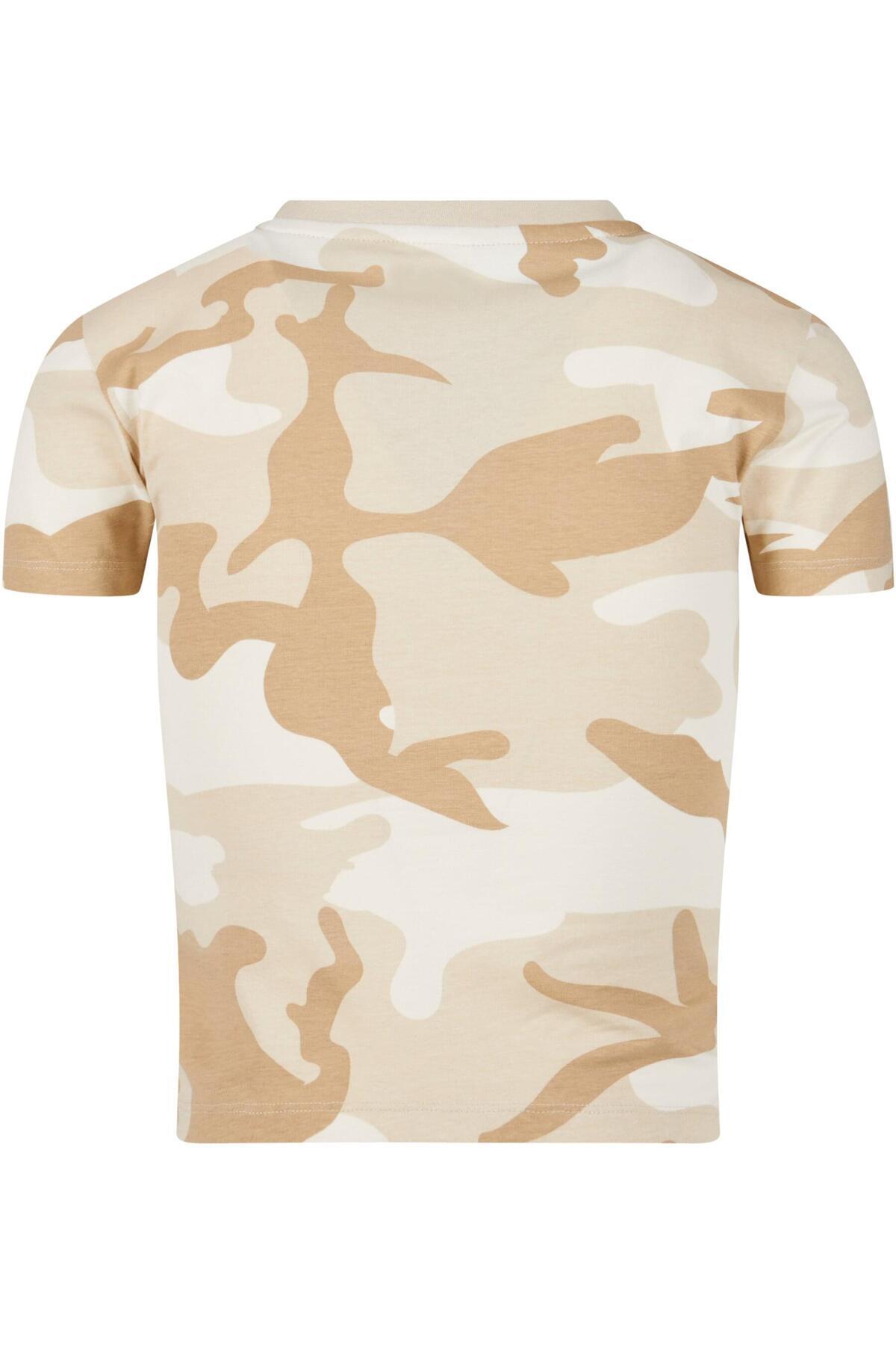 Urban Classics-Damen Ladies Cropped Camo Tee 2