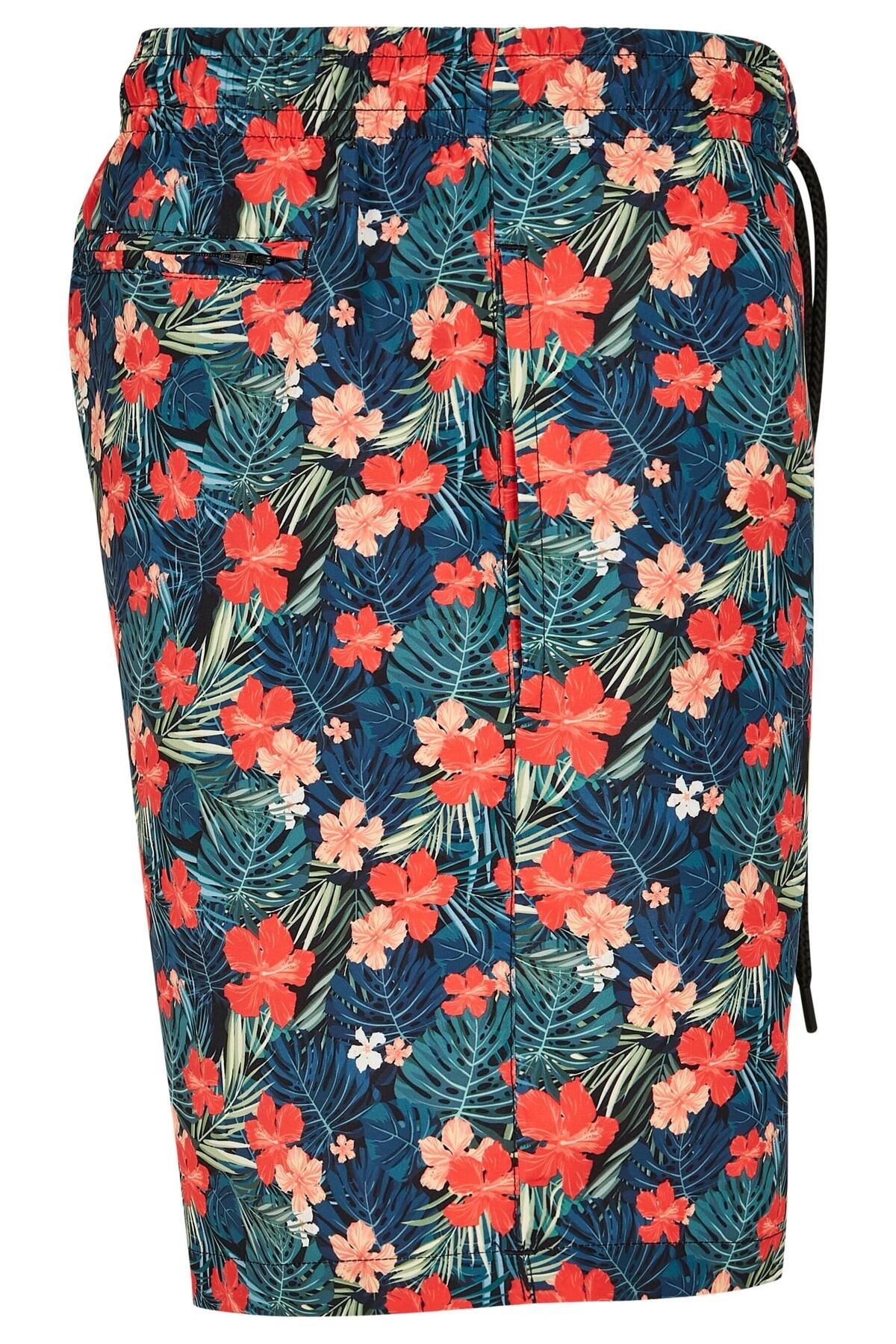 Urban Classics-Herren Pattern Swim Shorts 5