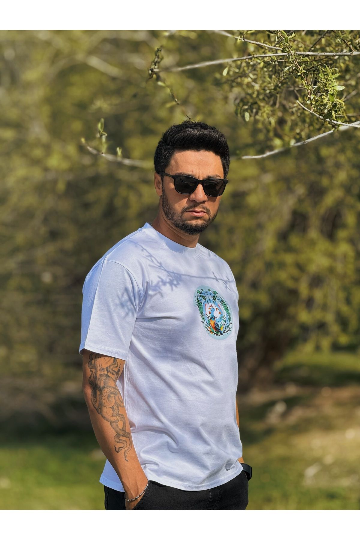 Store Unisex Regular Tişört - Doğanın Melodisi