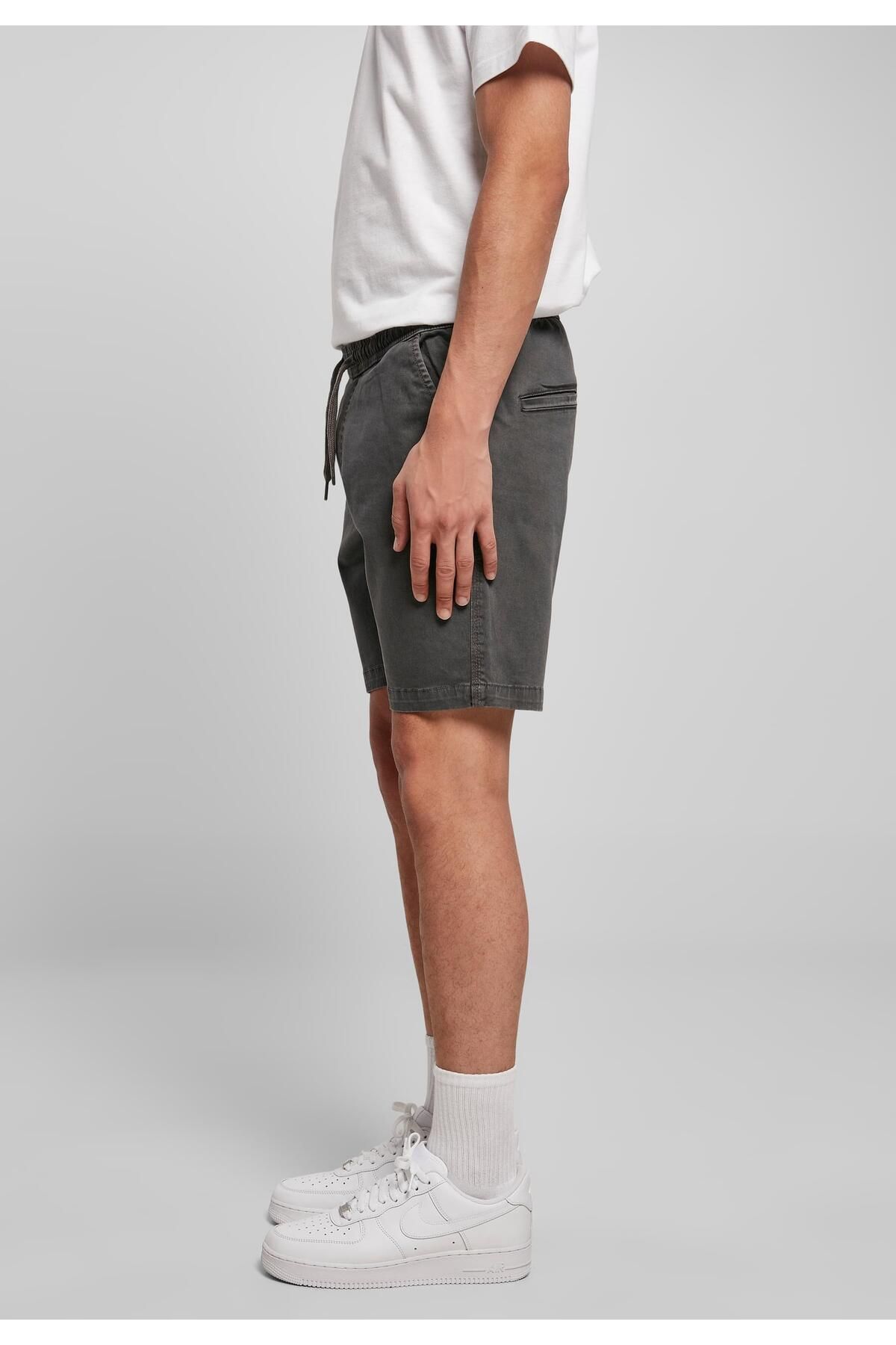 Urban Classics-Herren Stretch Twill Joggshorts 8