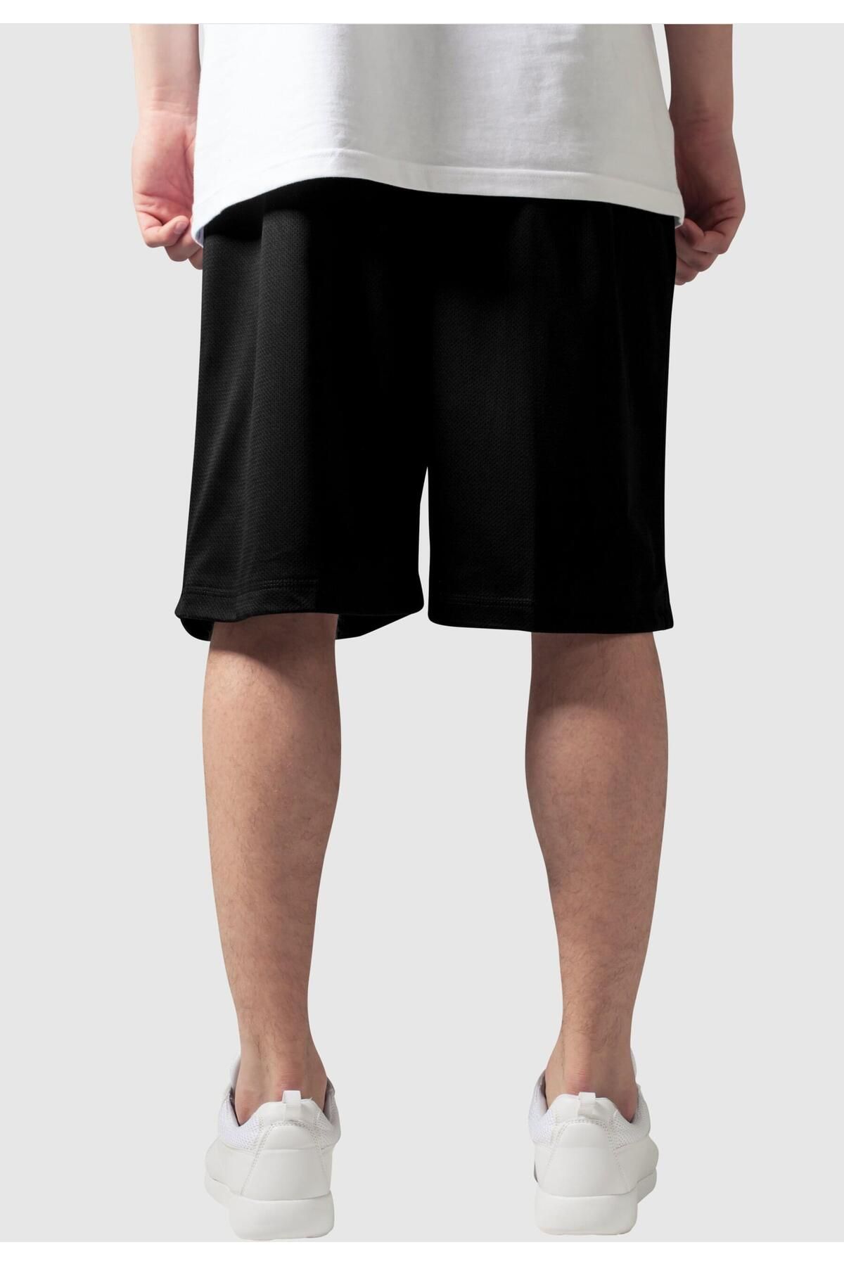 Urban Classics-Herren Bball Mesh Shorts 6