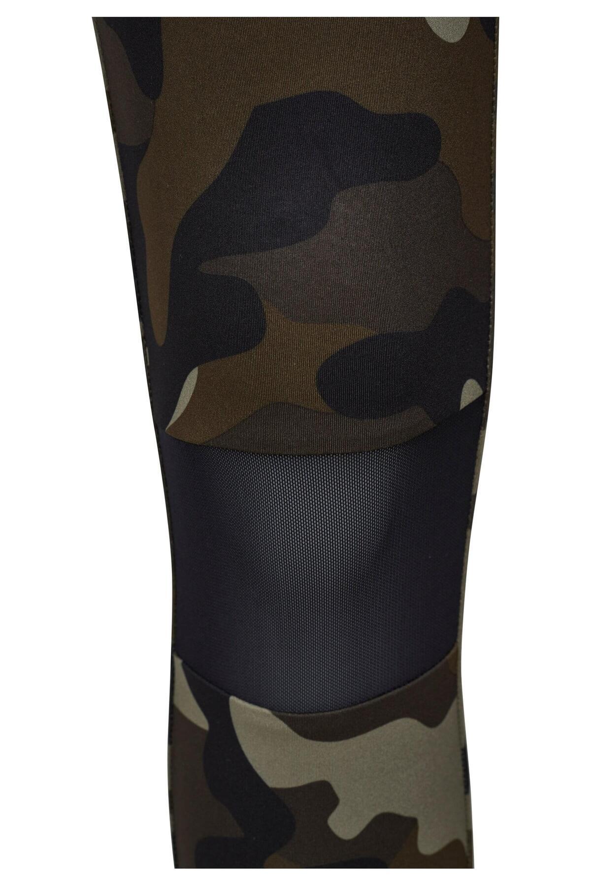 Urban Classics-Damen Ladies Camo Tech Mesh Leggings 4