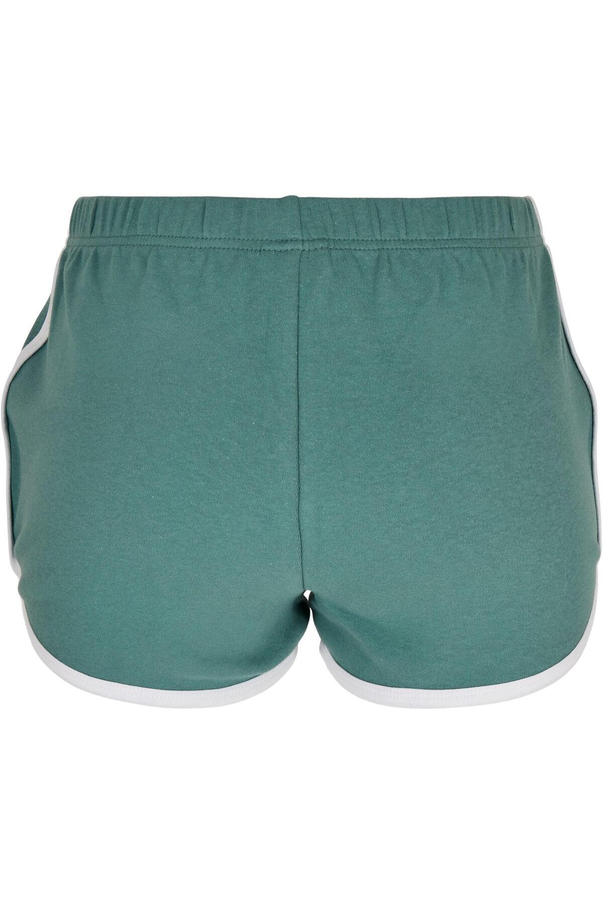 Urban Classics-Damen Ladies Interlock Retro Hotpants 2