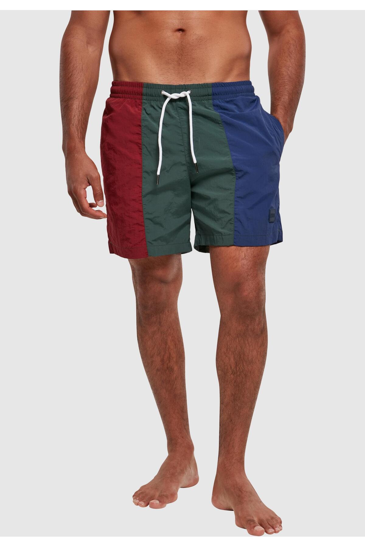 Urban Classics-Herren 3-tone Swim Shorts 7