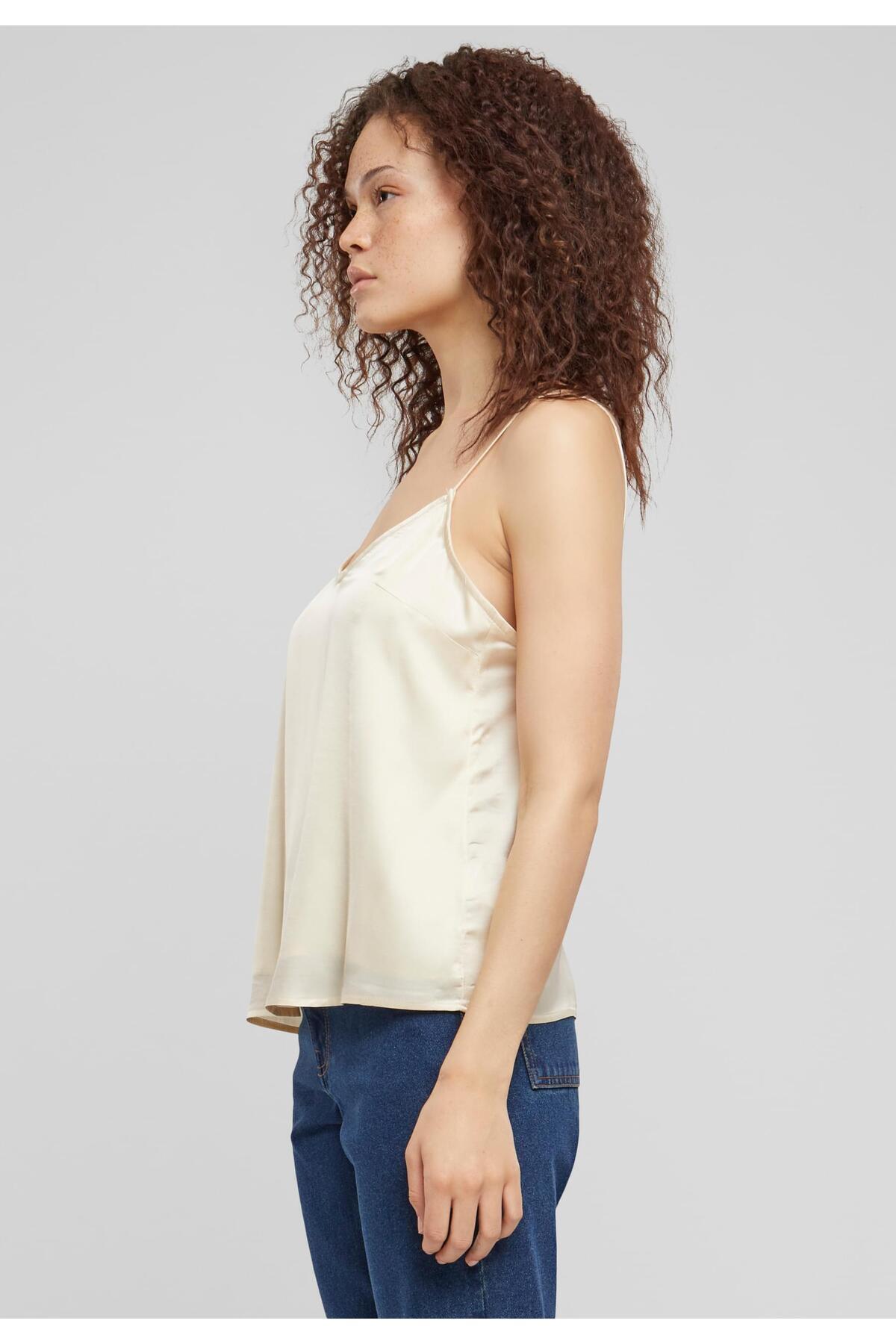 Urban Classics-Damen Ladies Viscose Satin Slip Top 5