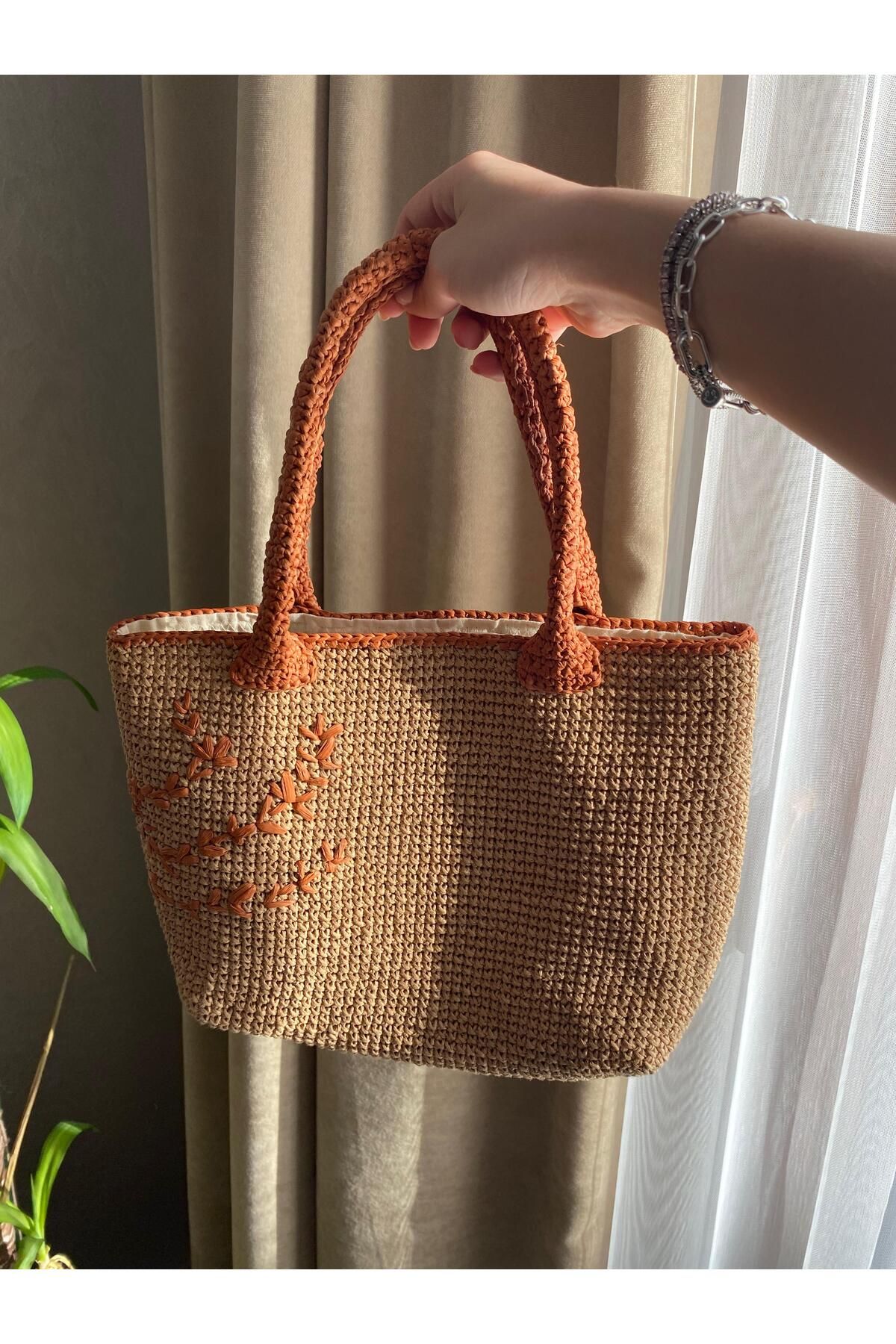 PNR Online Store El örgüsü spor çanta günlük kullanım için uygundur