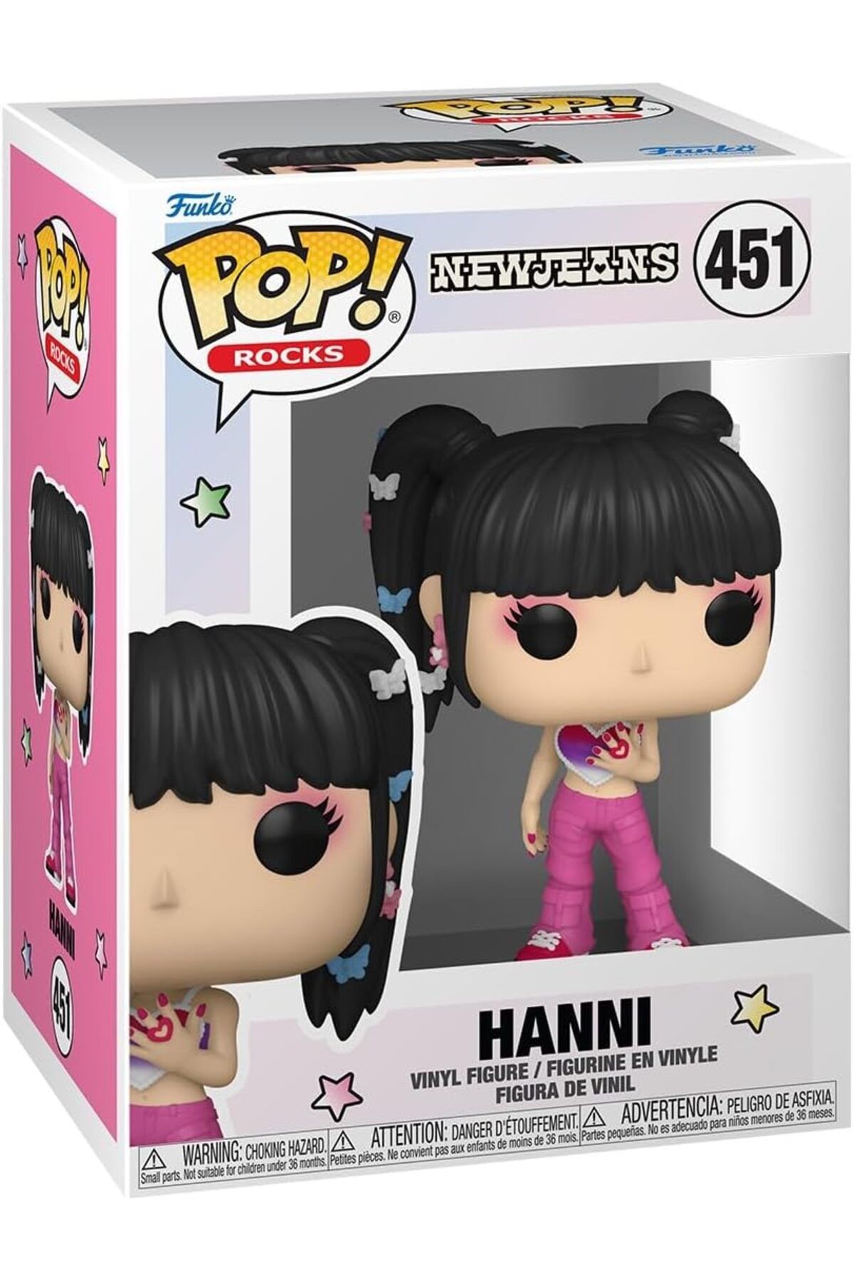Funko Pop! Rocks: New Jeans, Hanni, Resmi Vinil Koleksiyon Figürü