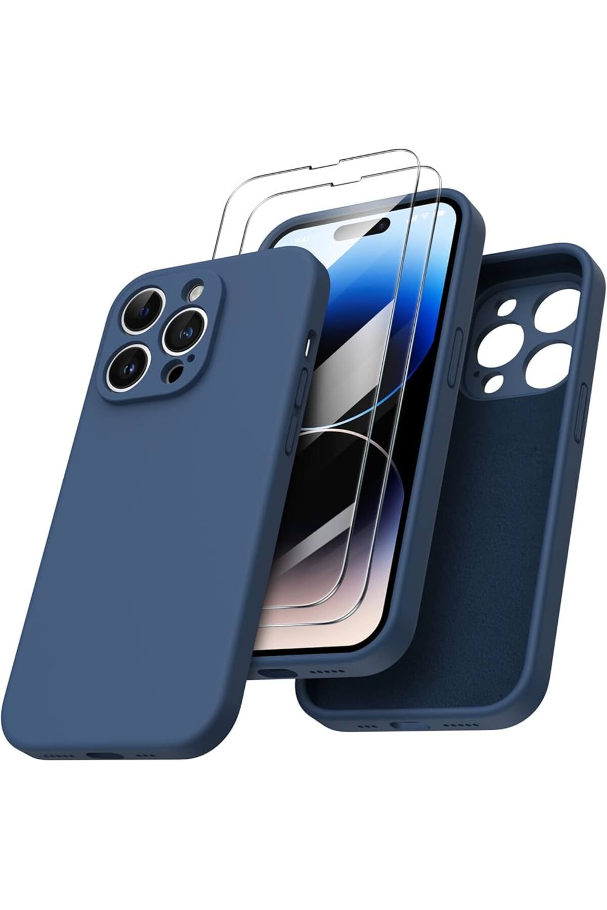 REON Iphone 16 pro max Uyumlu Içi Kadife Lansman Silikon Kılıf Kapak