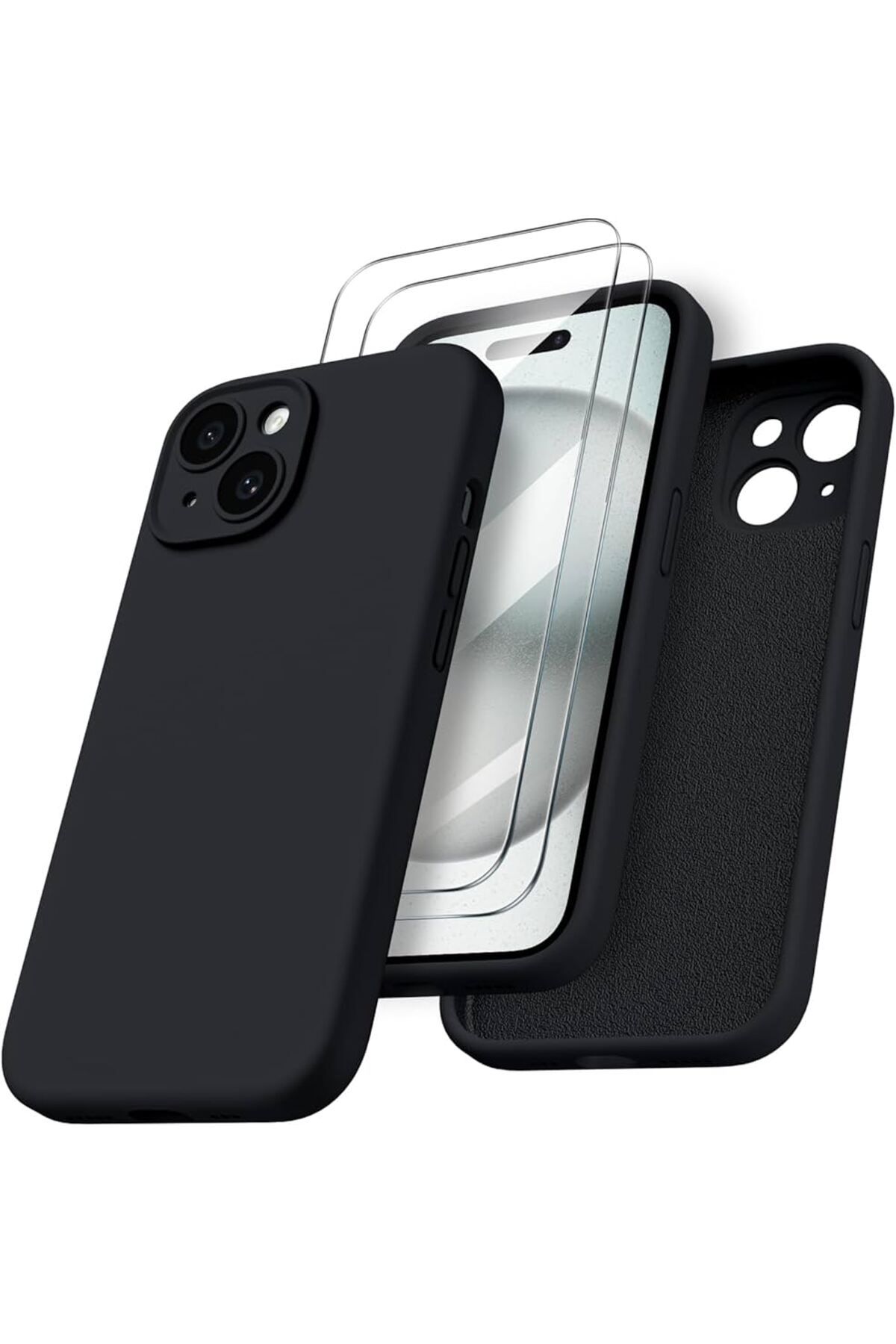 REON Iphone 16 pro max Uyumlu Içi Kadife Lansman Silikon Kılıf Kapak