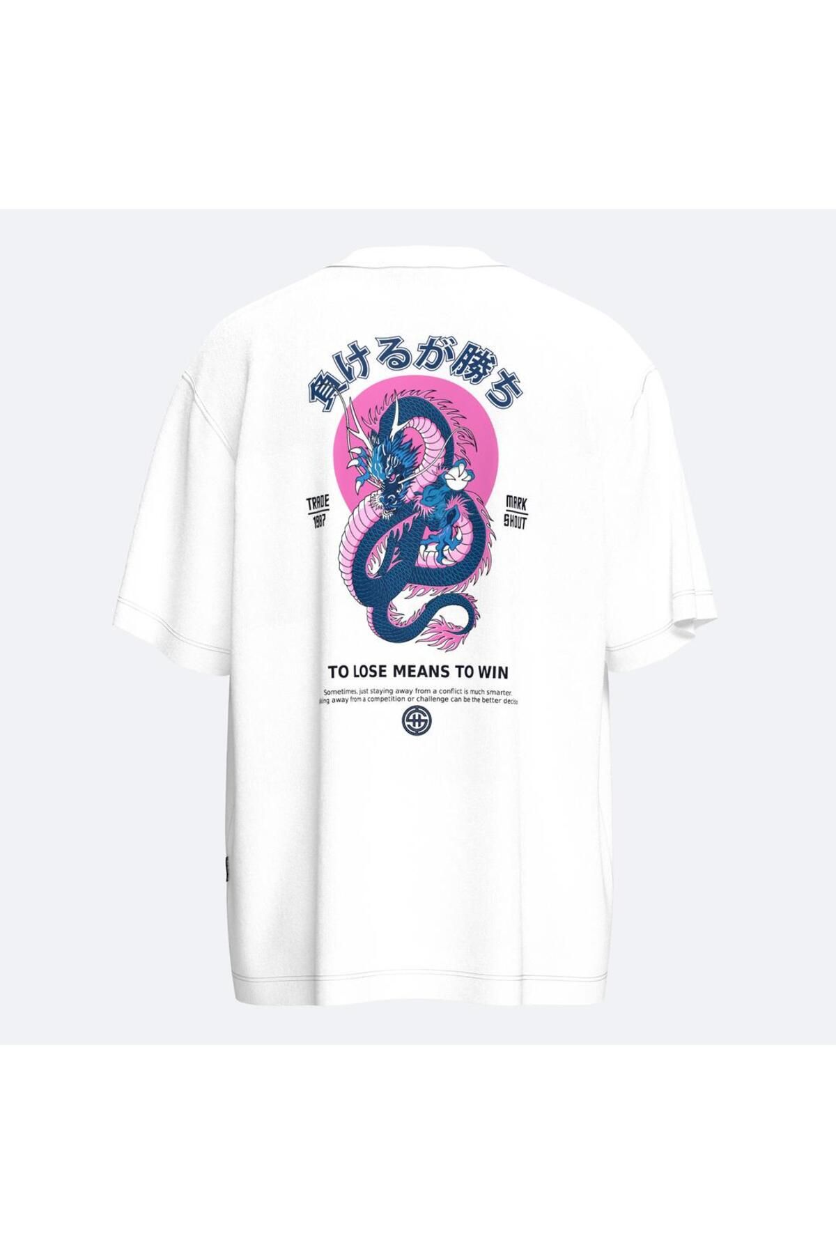 Shout Oversize Dragon Wisdom Unisex T-Shirt