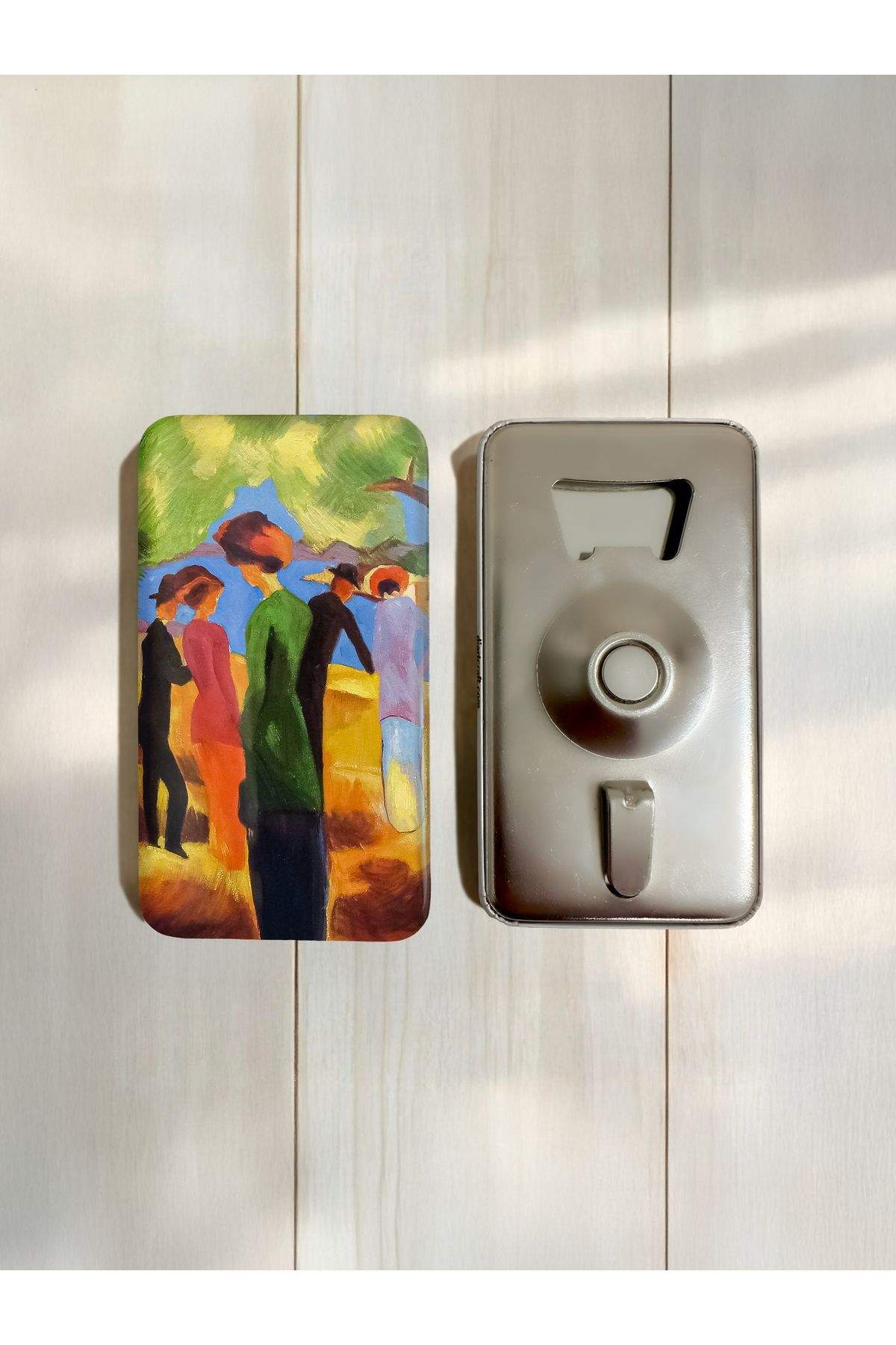 Diart DiartCraft | Yeşil Ceketli Kadın Buzdolabı Açacak Magnet