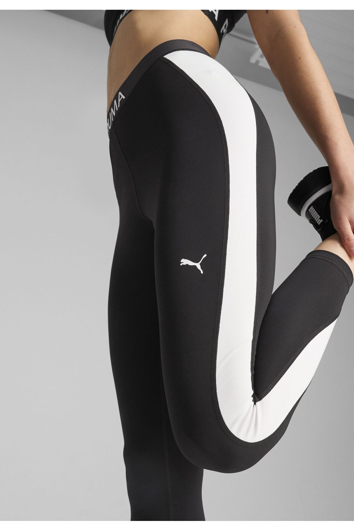 Puma-Dámské punčocháče Strong High Waist 7/8 Color Block 6