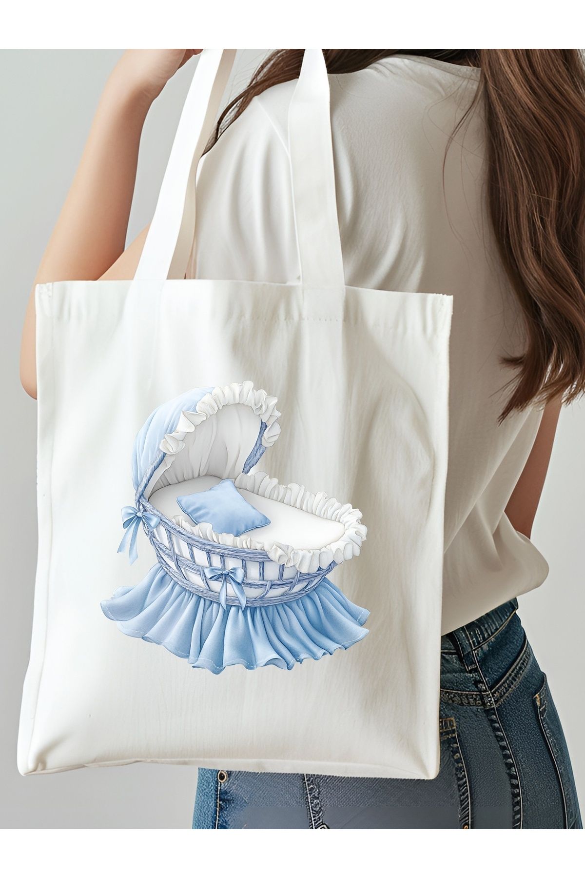 NKTCOLLECTİON Omuz Çantası, Plaj Çantası, Tote bag, Kadın Çanta, Bez Çanta, Çanta
