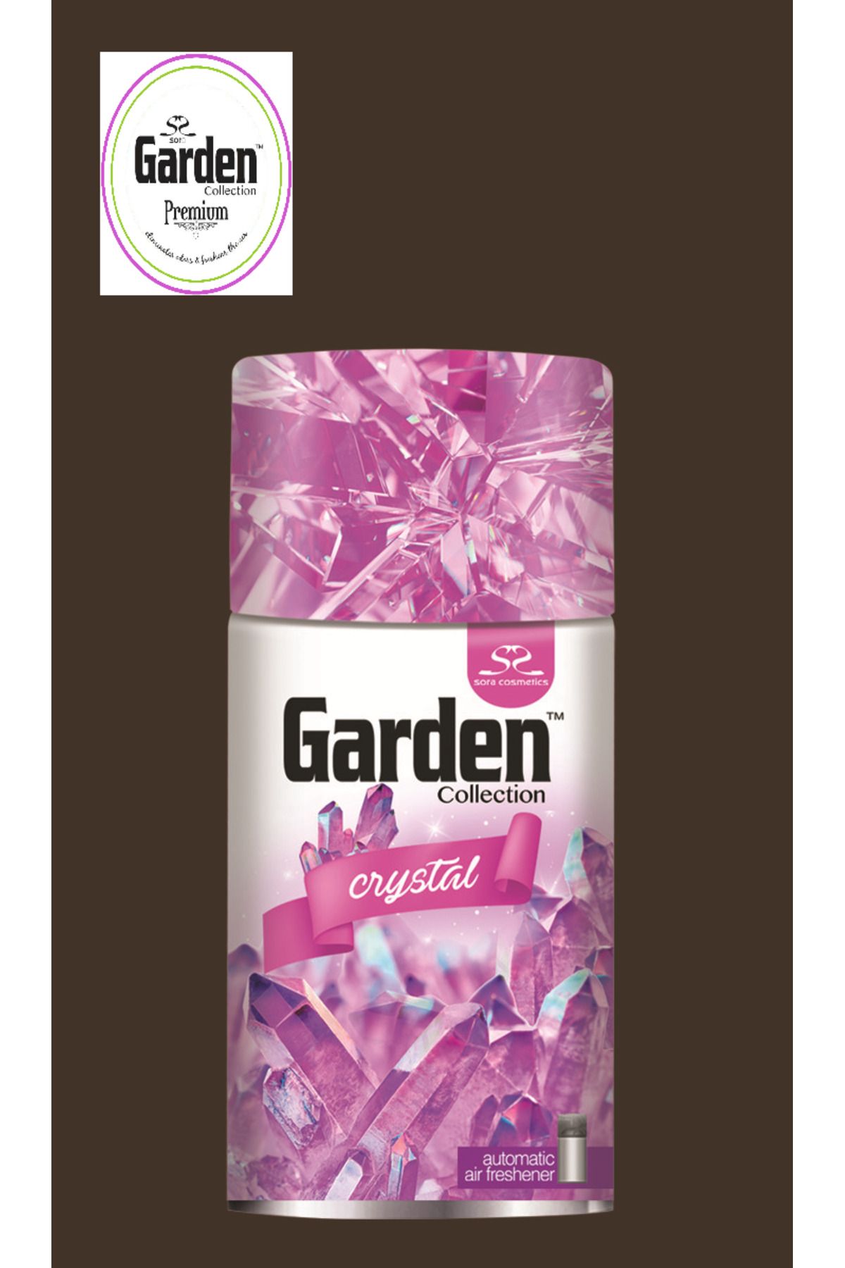 Garden Oda Sprey Koku Otomatik Hava Temizleyici Automatic Air Freshener Dispenser CRYSTAL 260 ml