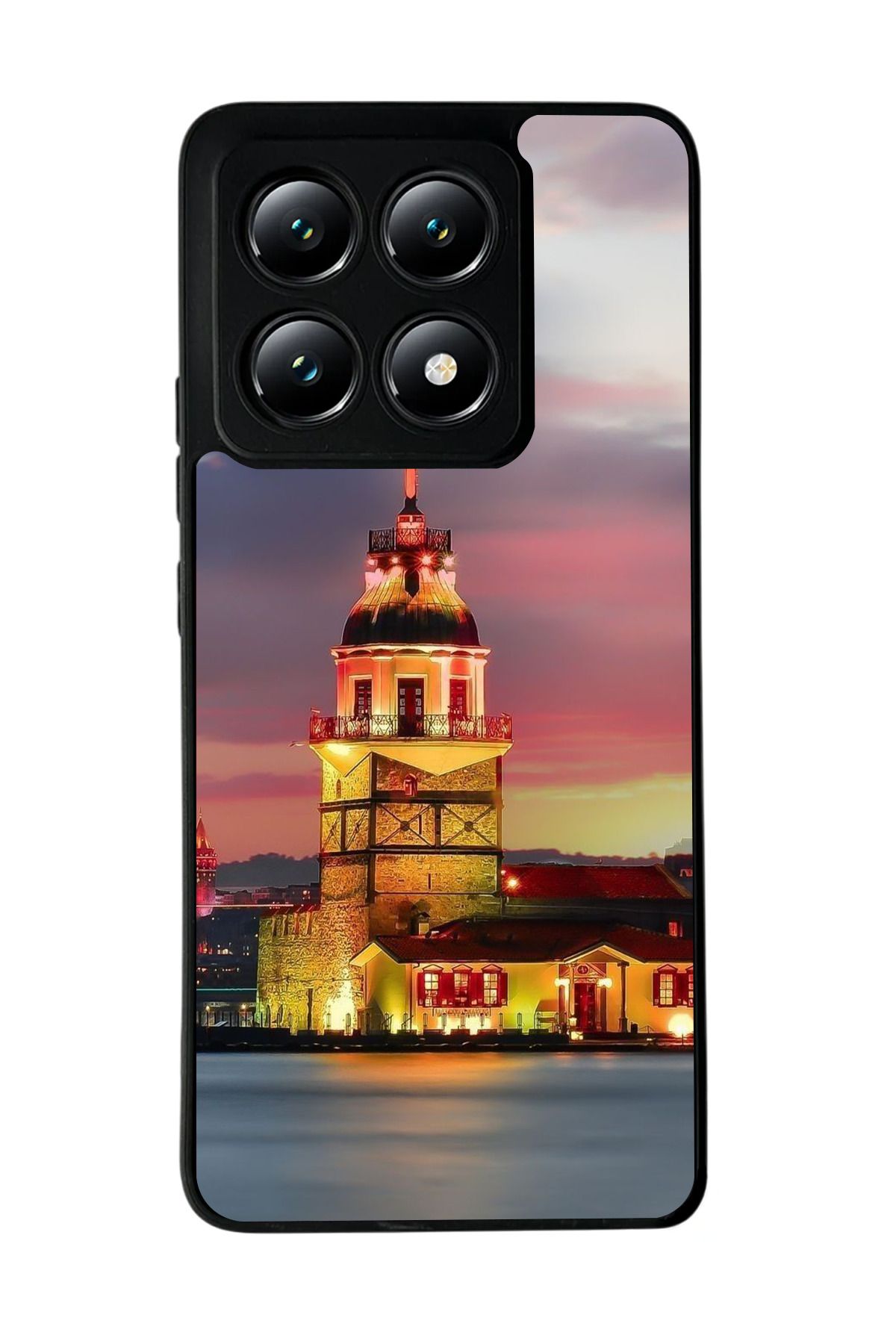 BGAKSESUAR Xiaomi Mi 14T Mat Uyumlu Siyah Kılıf – Yumuşak Silikon, Koruyucu, Şok Emici Kapak