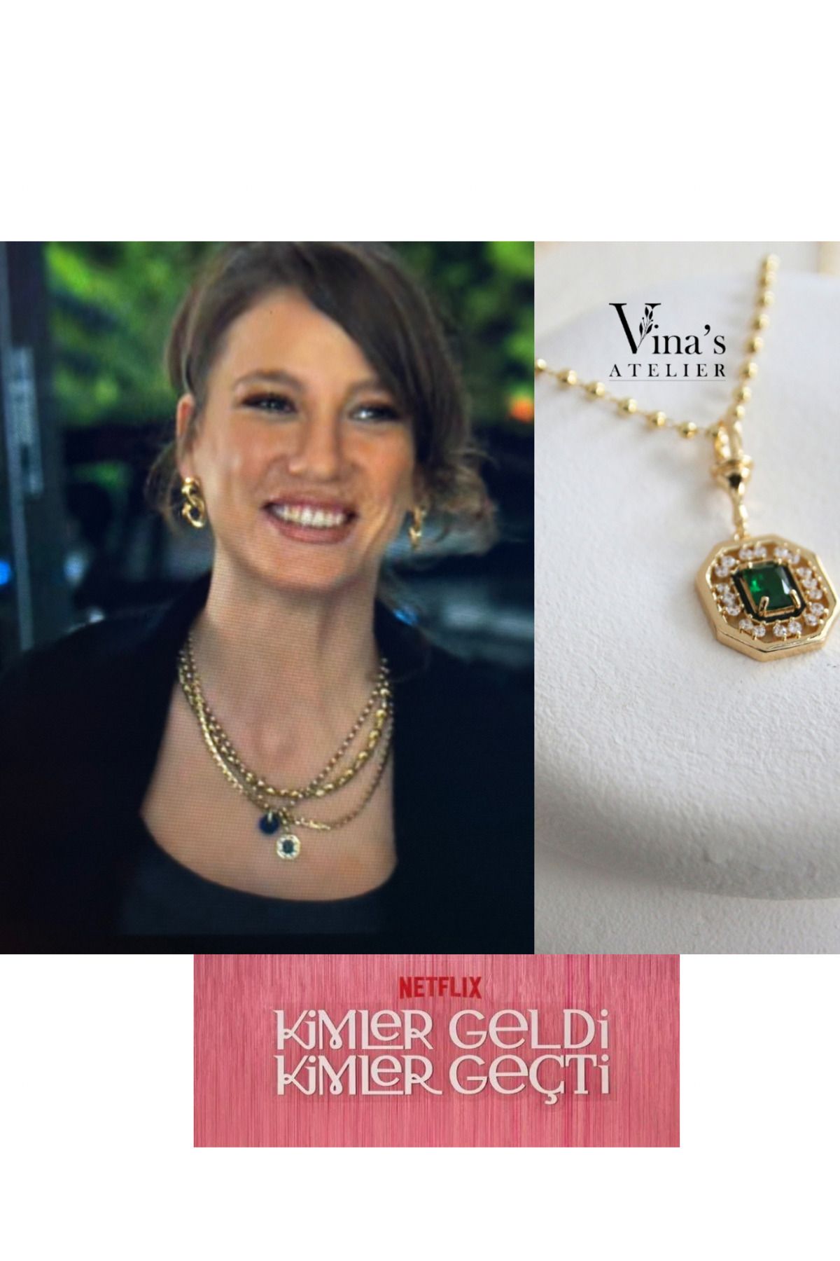 Vinas Atelier Serenay Kolye