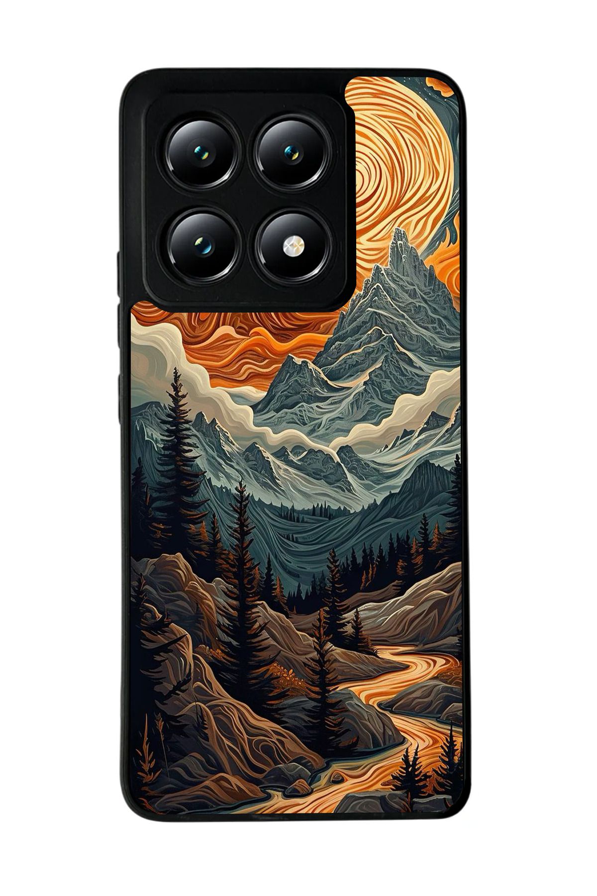 BGAKSESUAR Xiaomi Mi 14T Mat Uyumlu Siyah Kılıf – Yumuşak Silikon, Koruyucu, Şok Emici Kapak