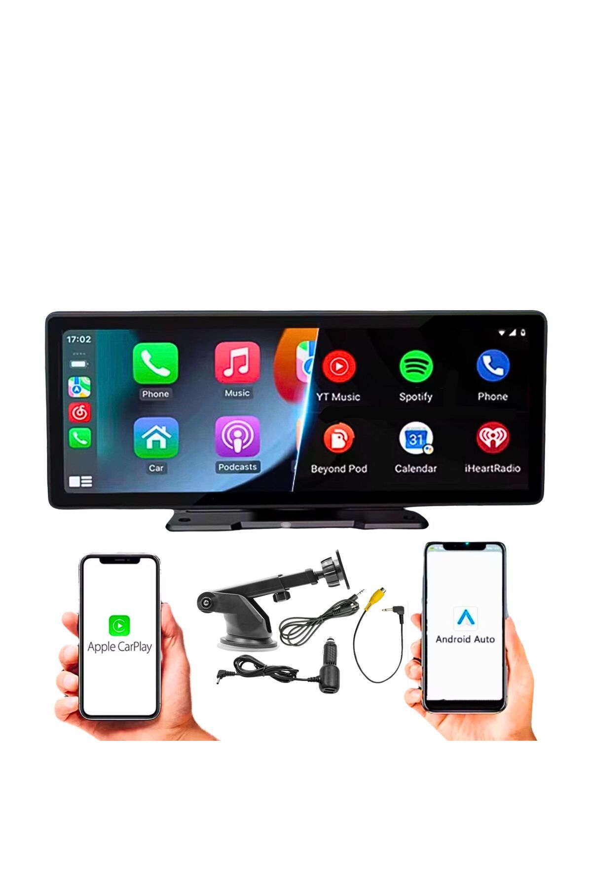 e-Wantay-Car Navigation 10.26" HD MP5, Wireless CarPlay & Android Auto, Bluetooth, Screen Mirroring, Black 15