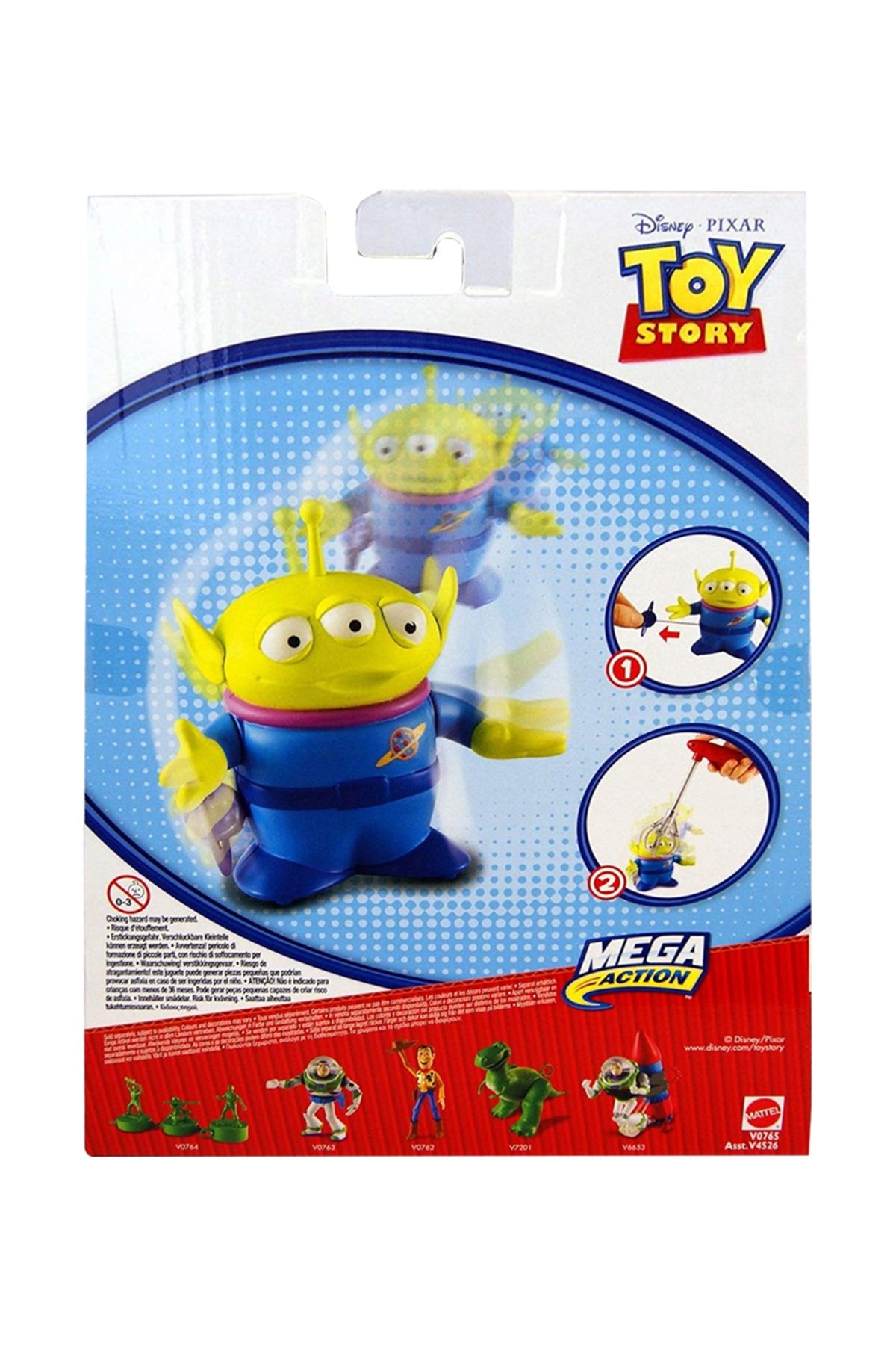 Toy Story-Set of 3 Alien Figures and Claw Catch Accessories 5