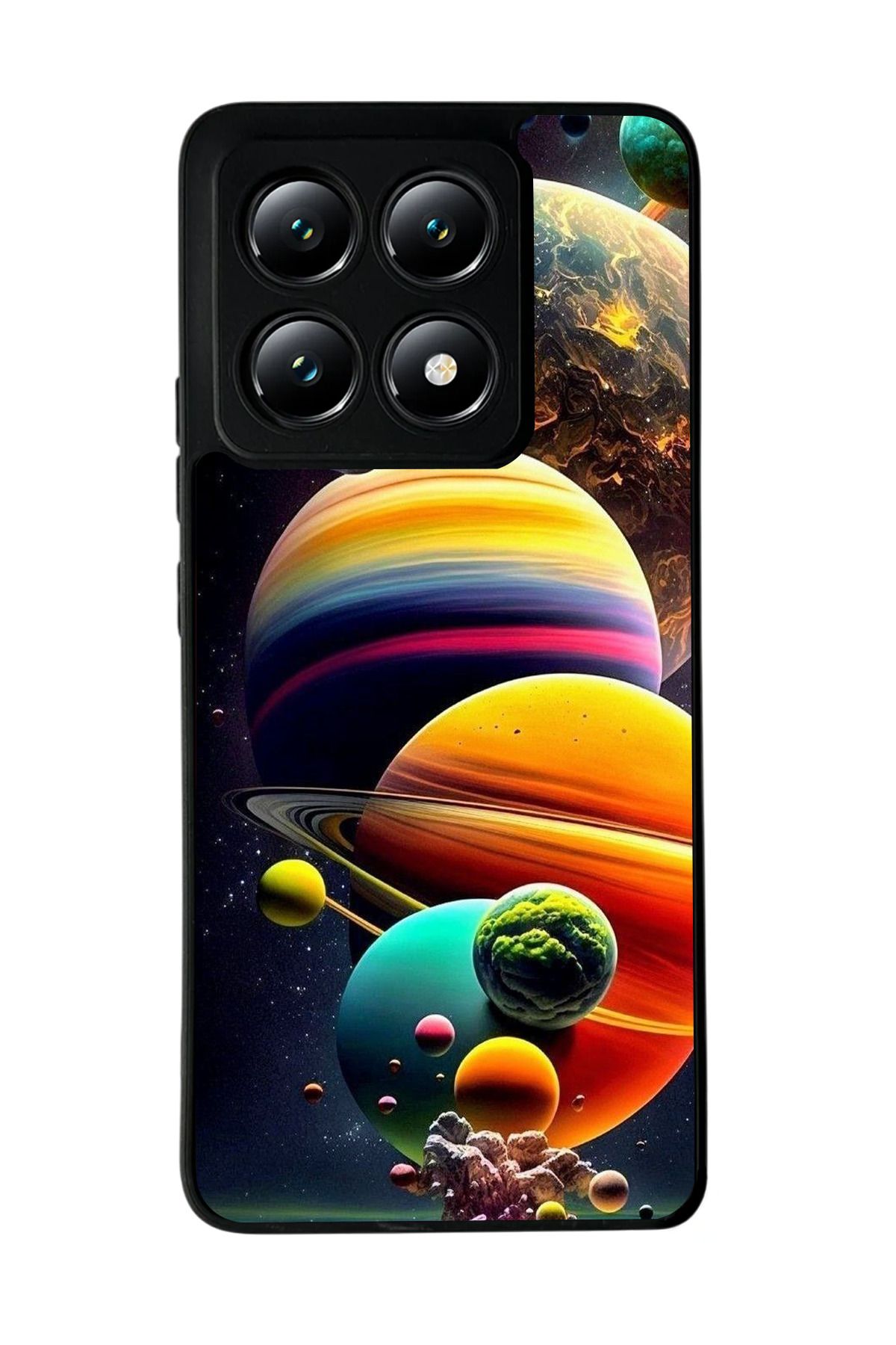 BGAKSESUAR Xiaomi Mi 14T Mat Uyumlu Siyah Kılıf – Yumuşak Silikon, Koruyucu, Şok Emici Kapak