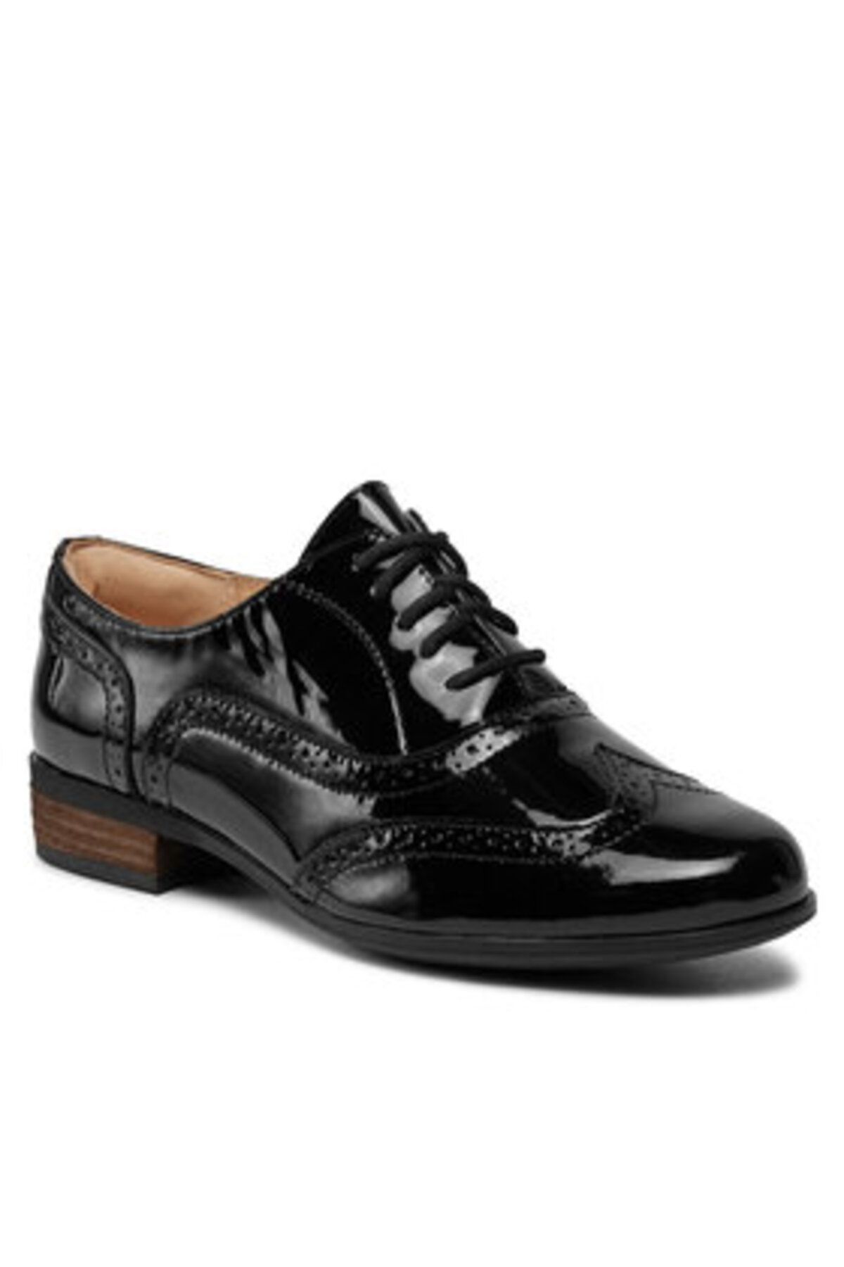 CLARKS-Women's Oxfords 203506494070 Black 3