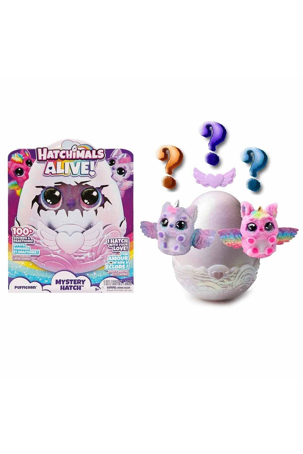 Spin Masters 6069132 Hatchimals Alive Secret Hatch Pufficorn
