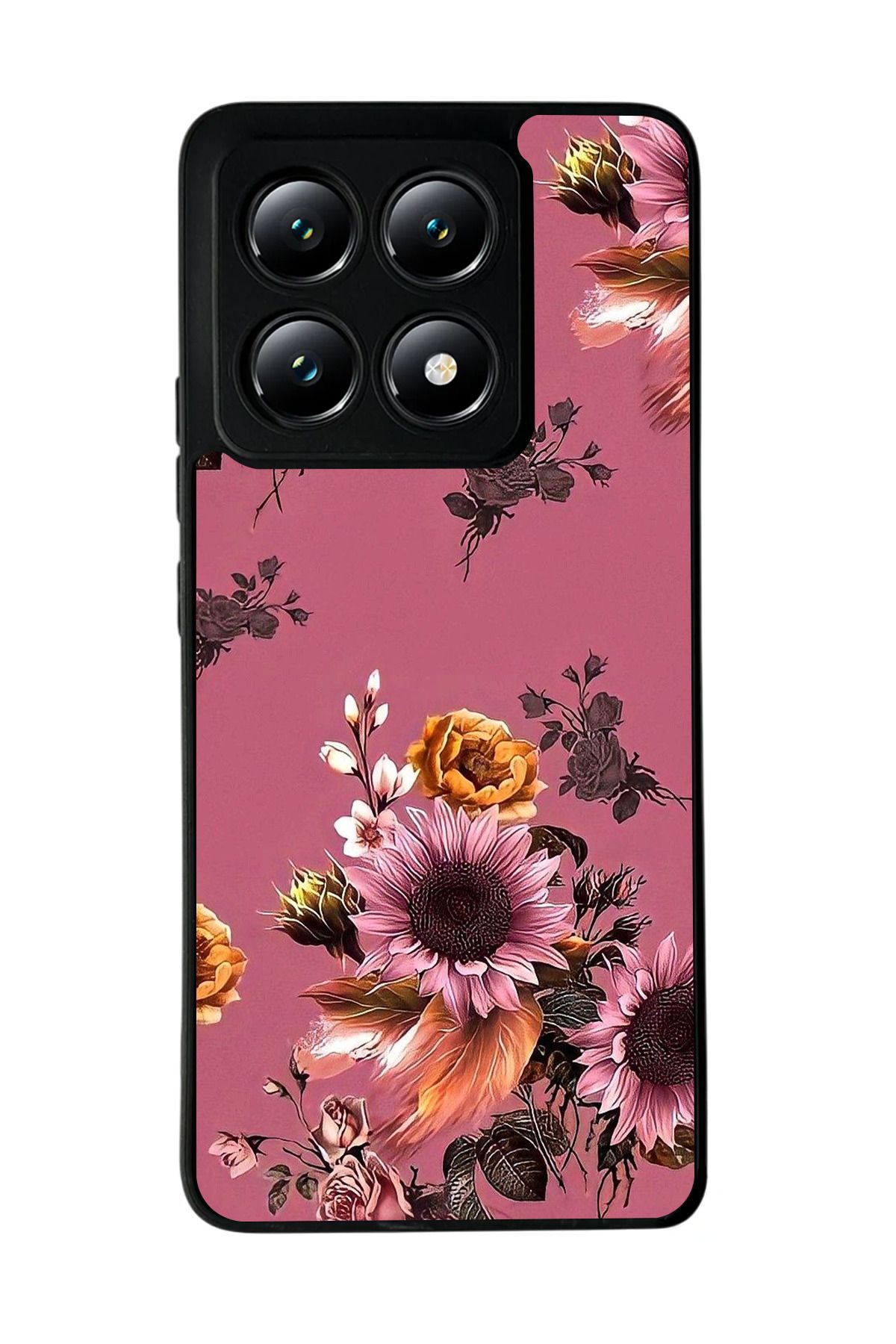 BGAKSESUAR Xiaomi Mi 14T Mat Uyumlu Siyah Kılıf – Yumuşak Silikon, Koruyucu, Şok Emici Kapak