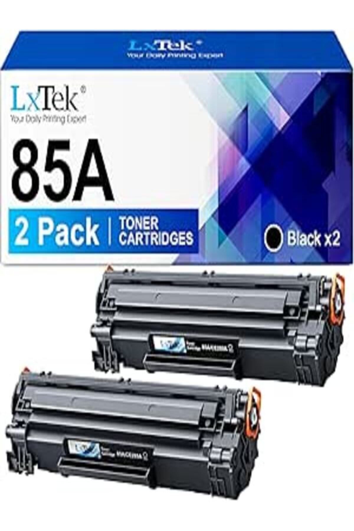 HP 85A M1132MFP M1217NFW M1212NF P1102W P1102 P1106 M1132 P1100 M1210 M1212 (Siyah, 2'li Paket)AURA