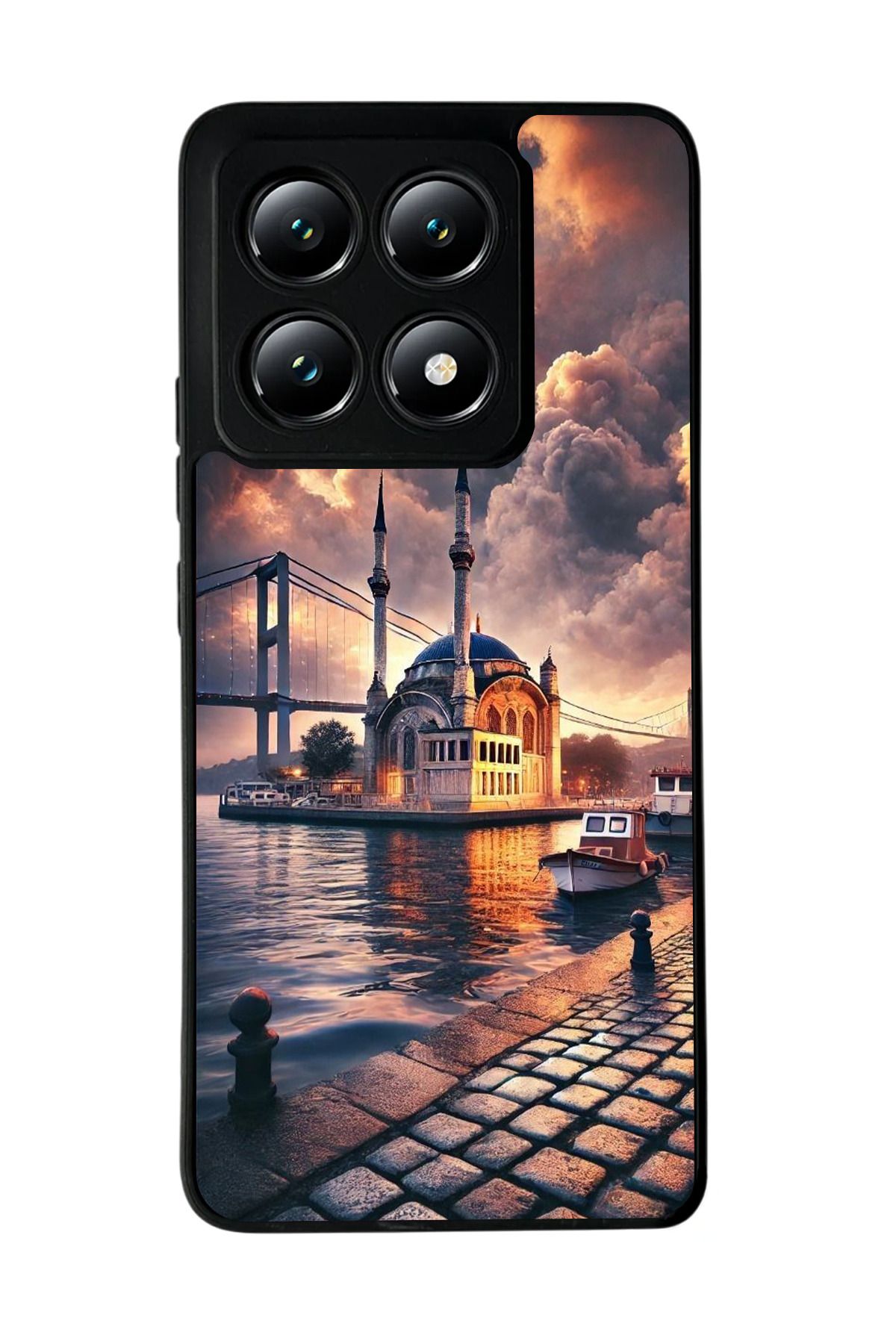 BGAKSESUAR Xiaomi Mi 14T Mat Uyumlu Siyah Kılıf – Yumuşak Silikon, Koruyucu, Şok Emici Kapak