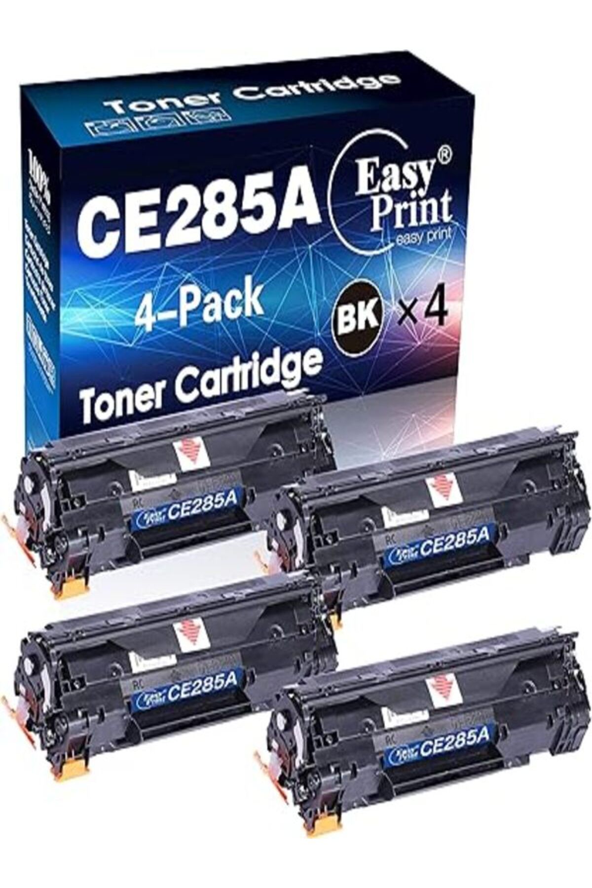 HP (4 Pack) HP 85A CE285A P1102W M1132 M1210 M1212nf M1214nh P1503n P1504n M1537dnf M1538dnf M1539 AURA