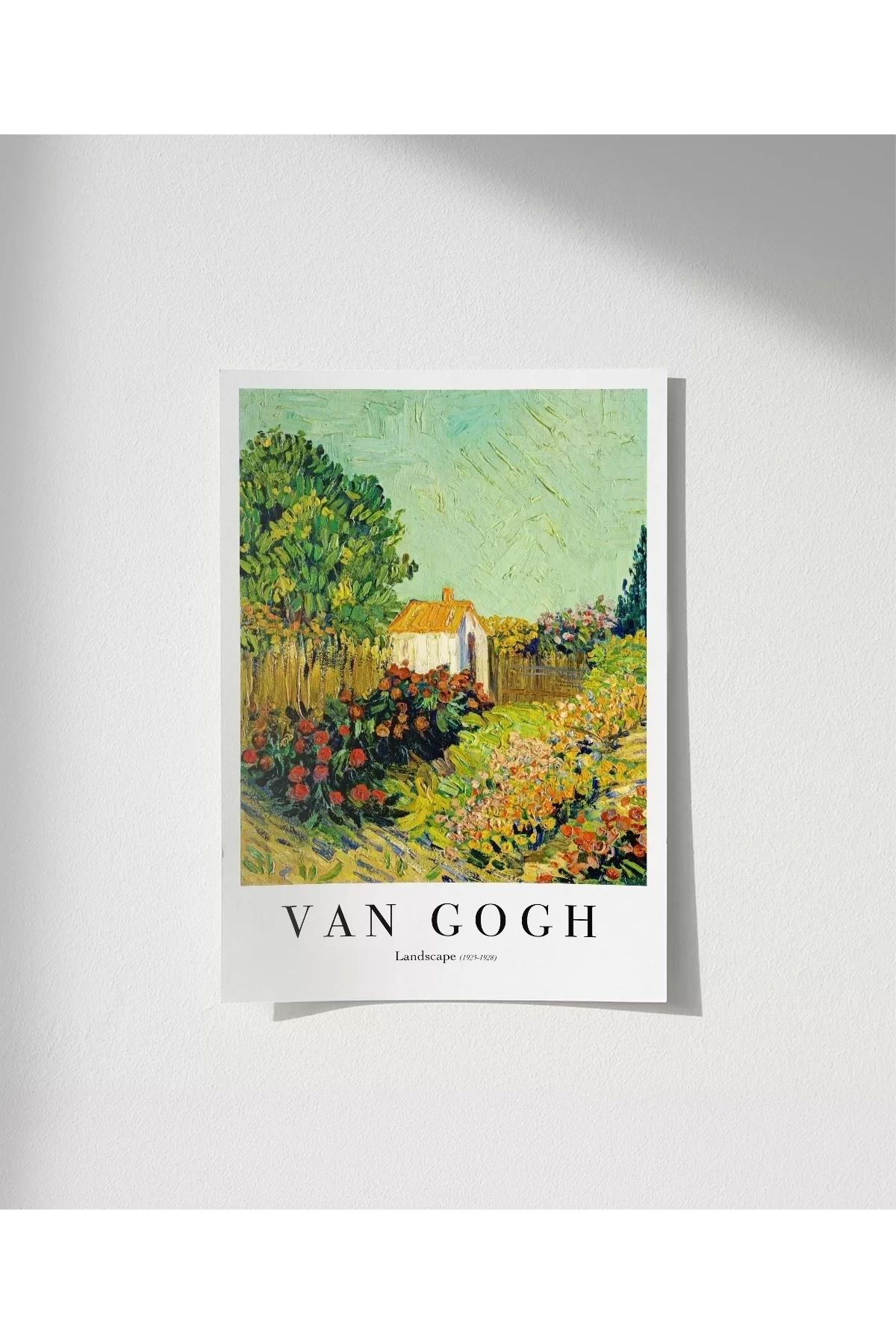 VOGLOO Çerçevesiz Poster Van Gogh Manzara