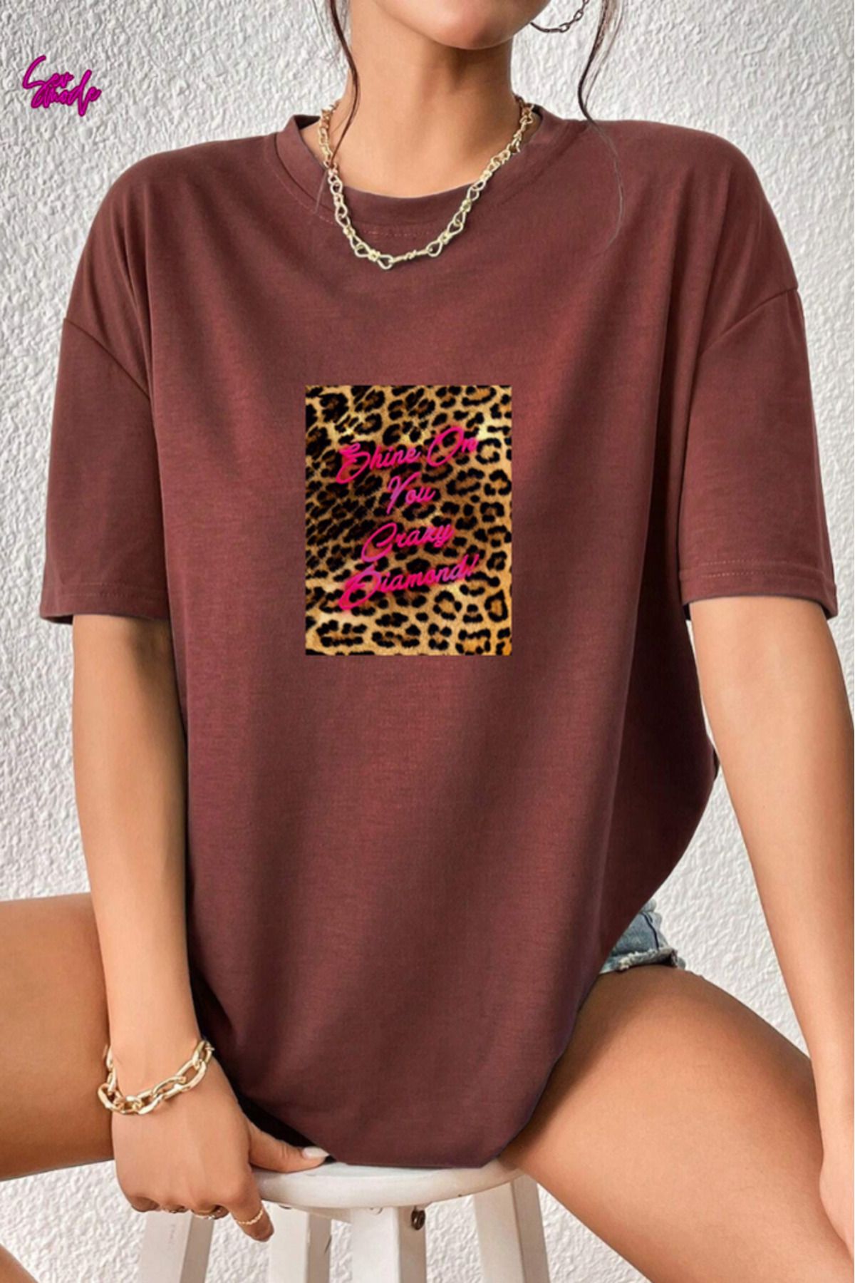 SevMode Unisex Baskılı T-shirt