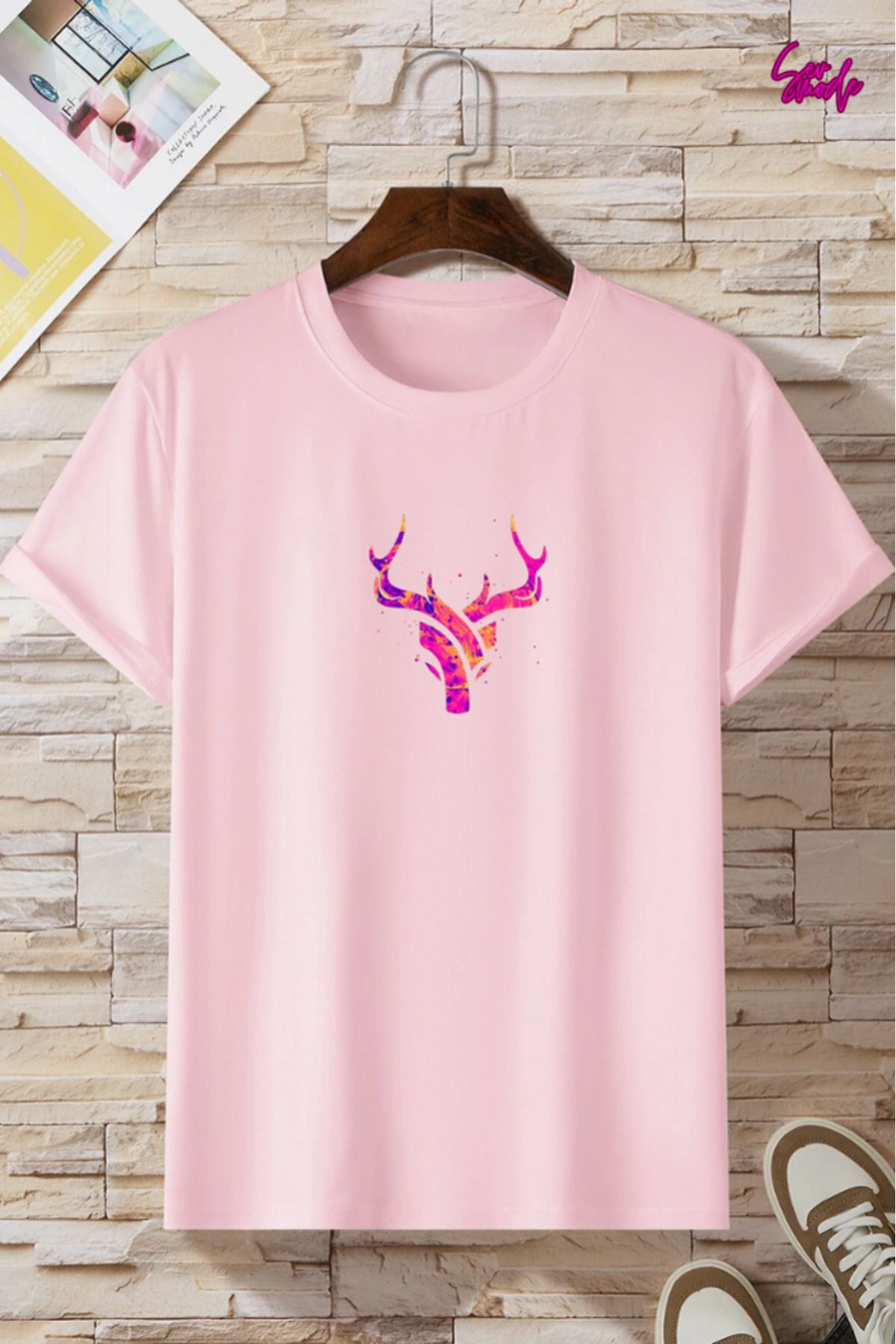 SevMode Unisex Baskılı T-shirt