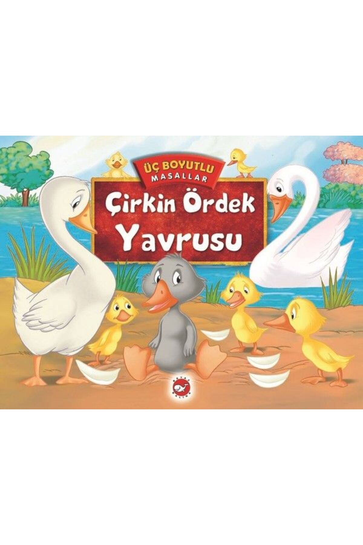 Karatay Yayınları Üç Boyutlu Masallar Çirkin Ördek Yavrusu Ciltli