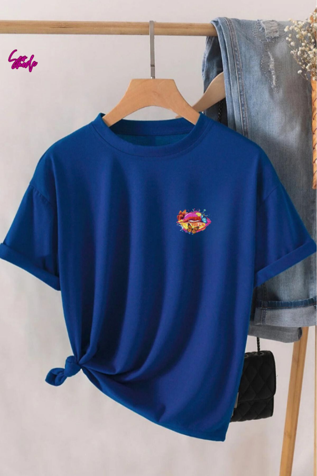 SevMode Unisex Baskılı T-shirt