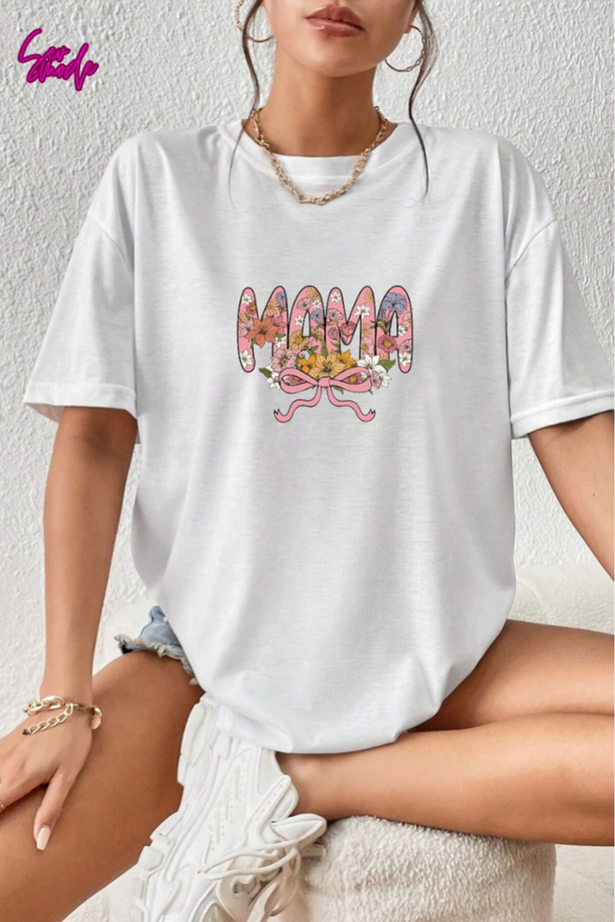 SevMode Unisex Baskılı T-shirt