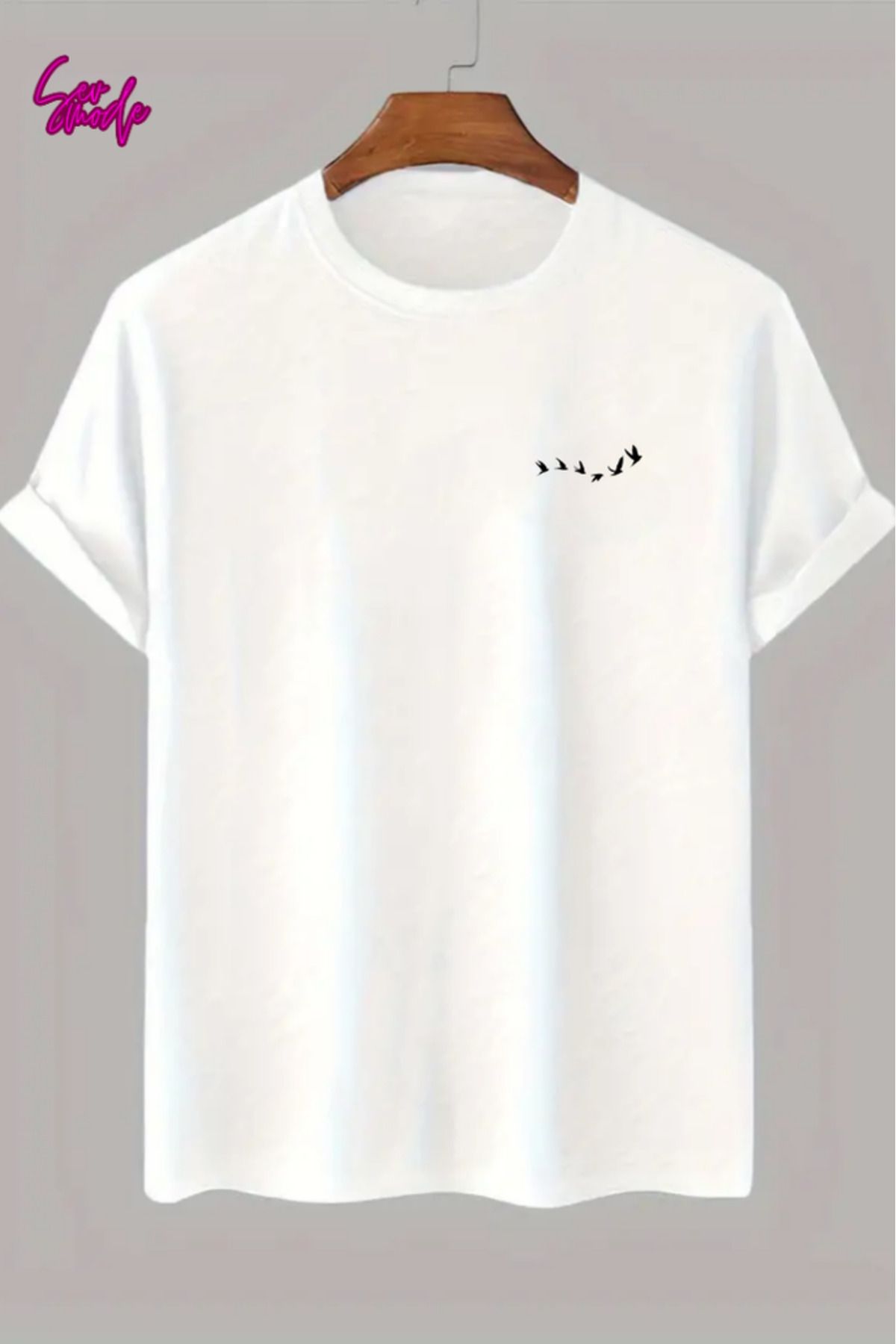 SevMode Unisex Baskılı T-shirt