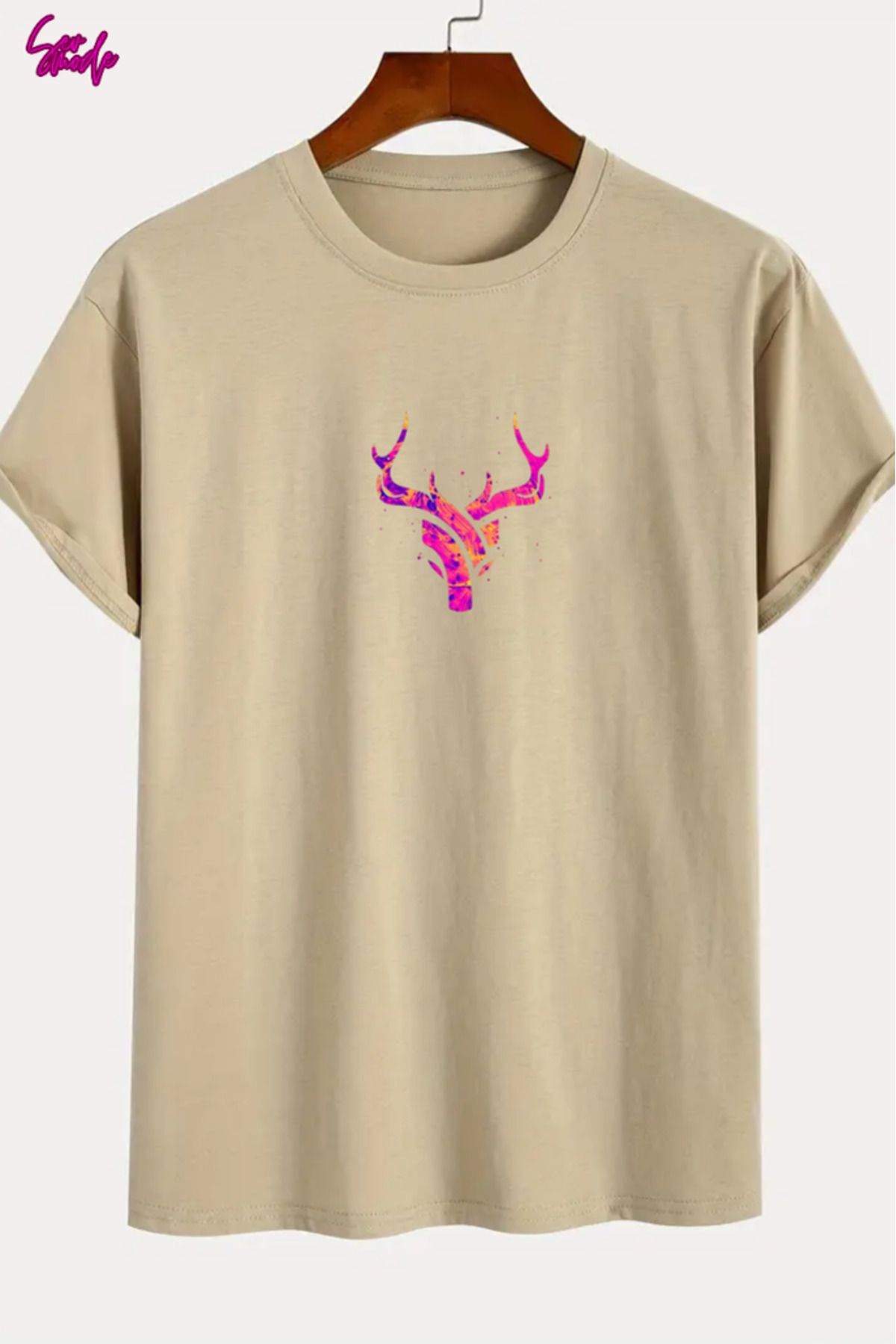 SevMode Unisex Baskılı T-shirt