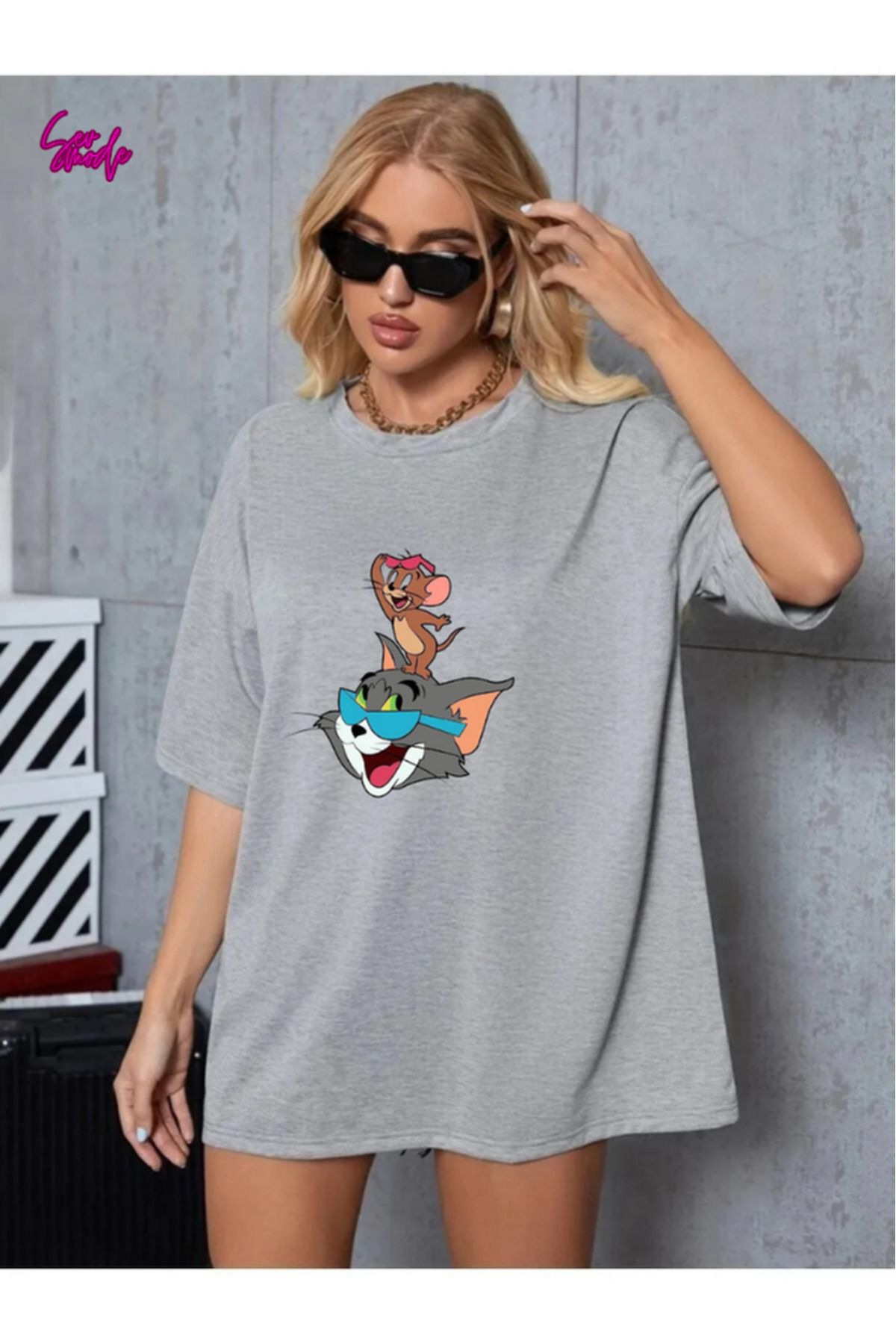 SevMode Unisex Baskılı T-shirt