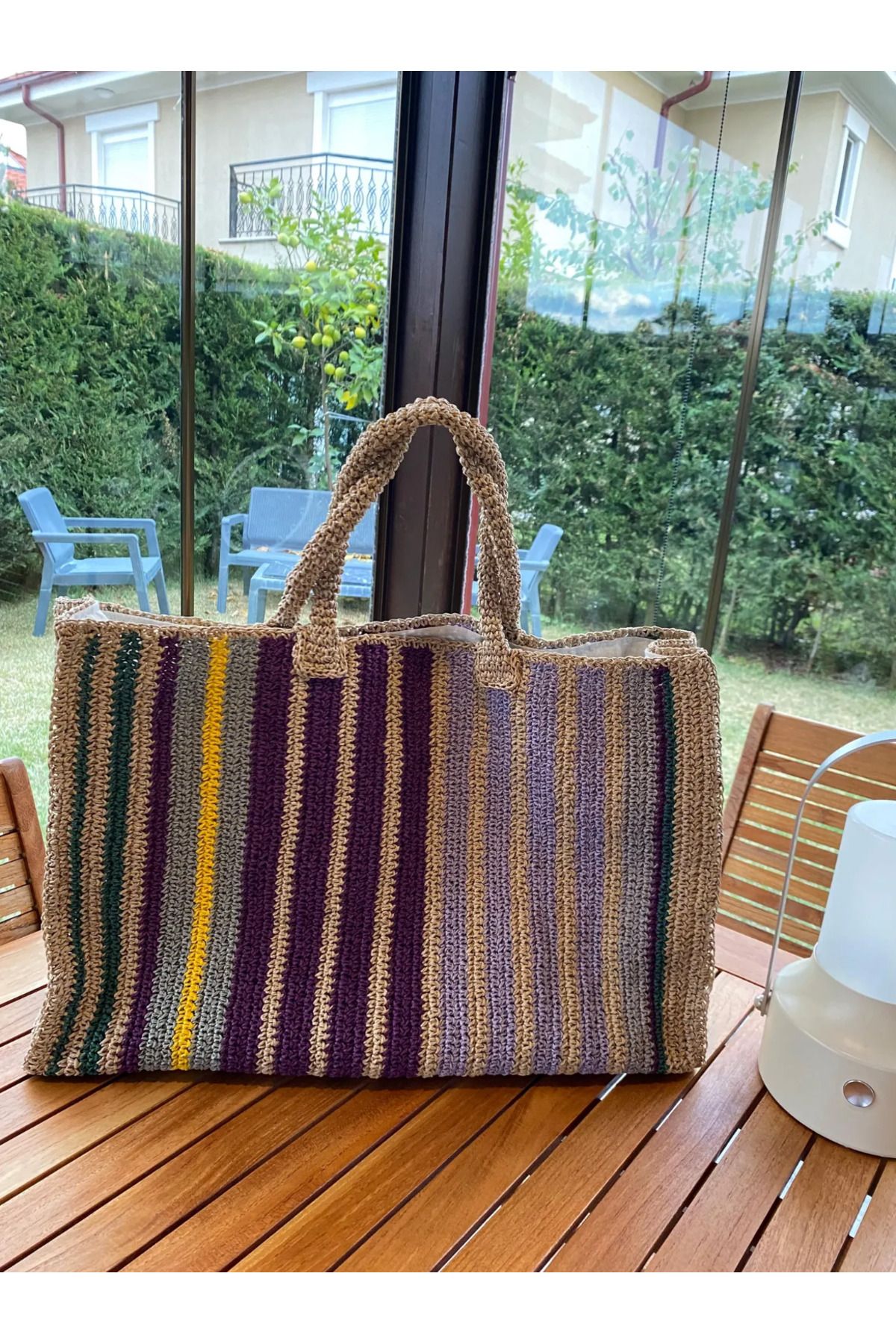 shop Kağıt İp Rafya İp El Örgüsü Çanta