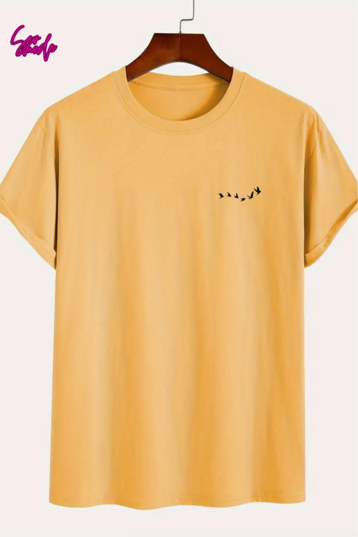 SevMode Unisex Baskılı T-shirt