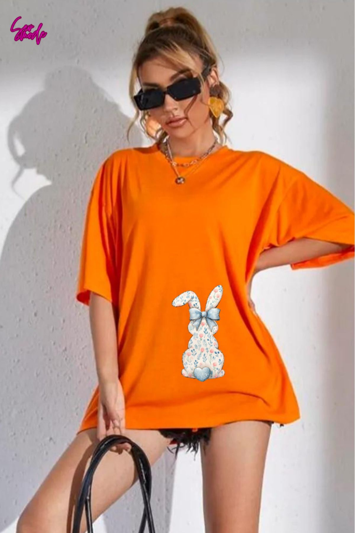 SevMode Unisex Baskılı T-shirt