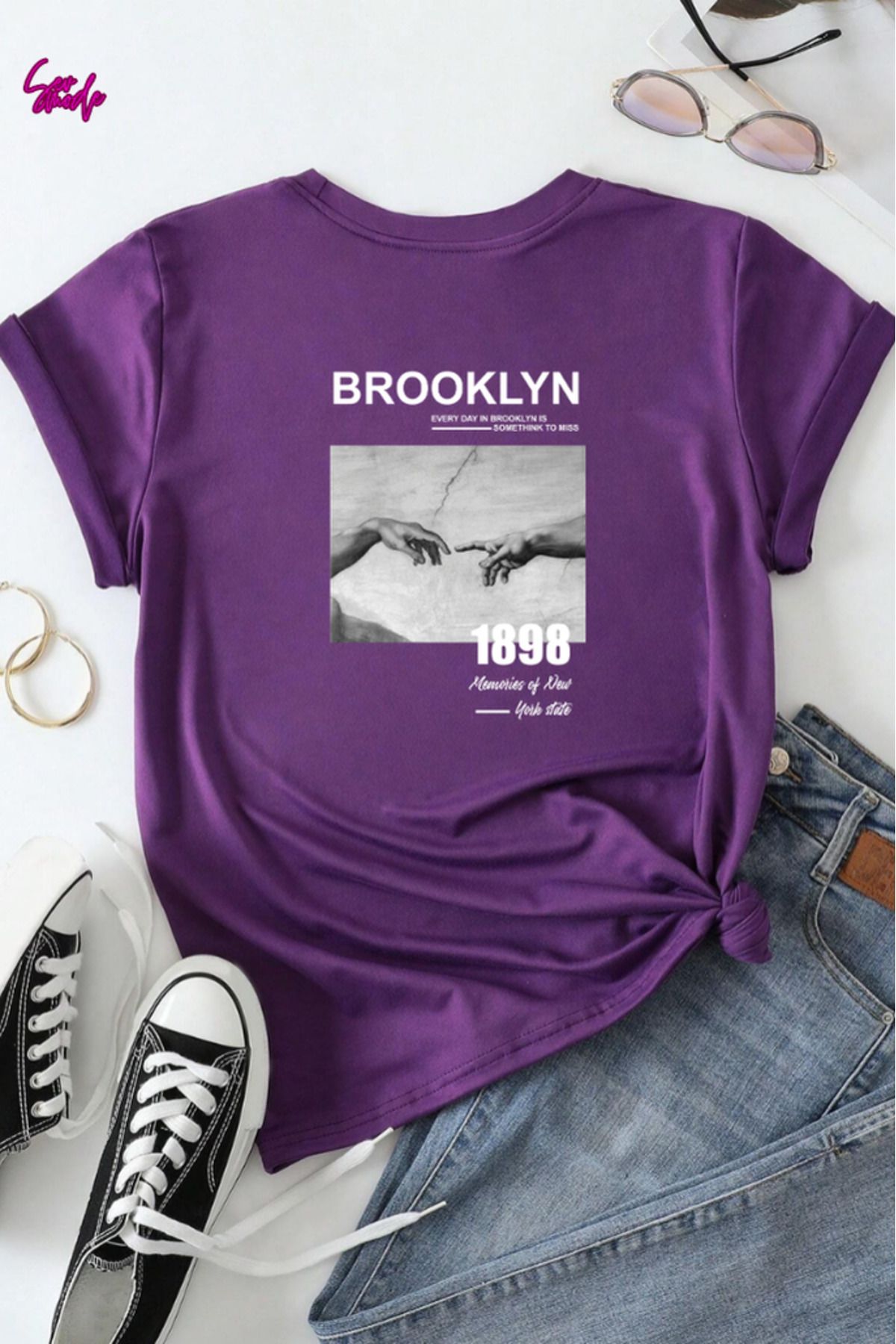 SevMode Unisex Baskılı T-shirt