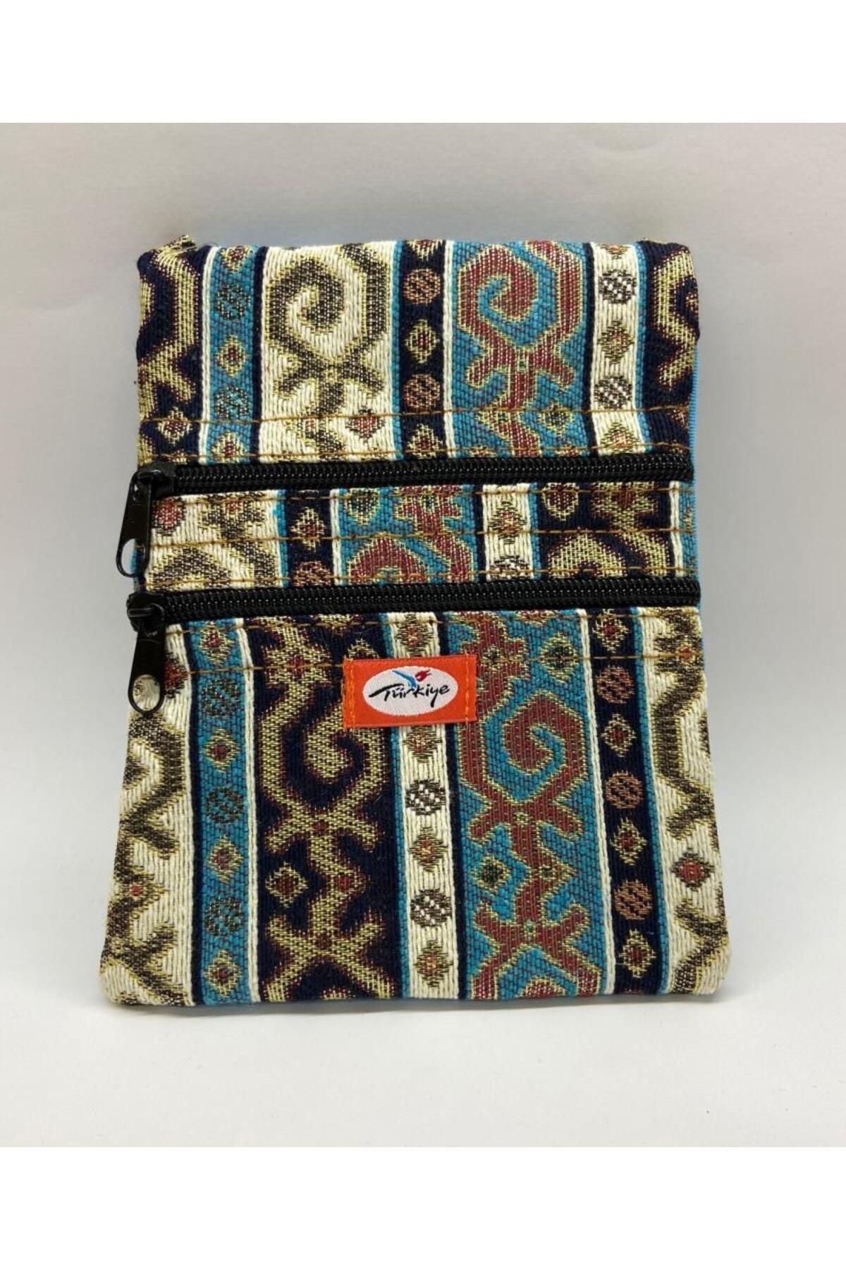 kapsulavm-Authentic Patterned Zippered Hanging Bag Custom Made 3