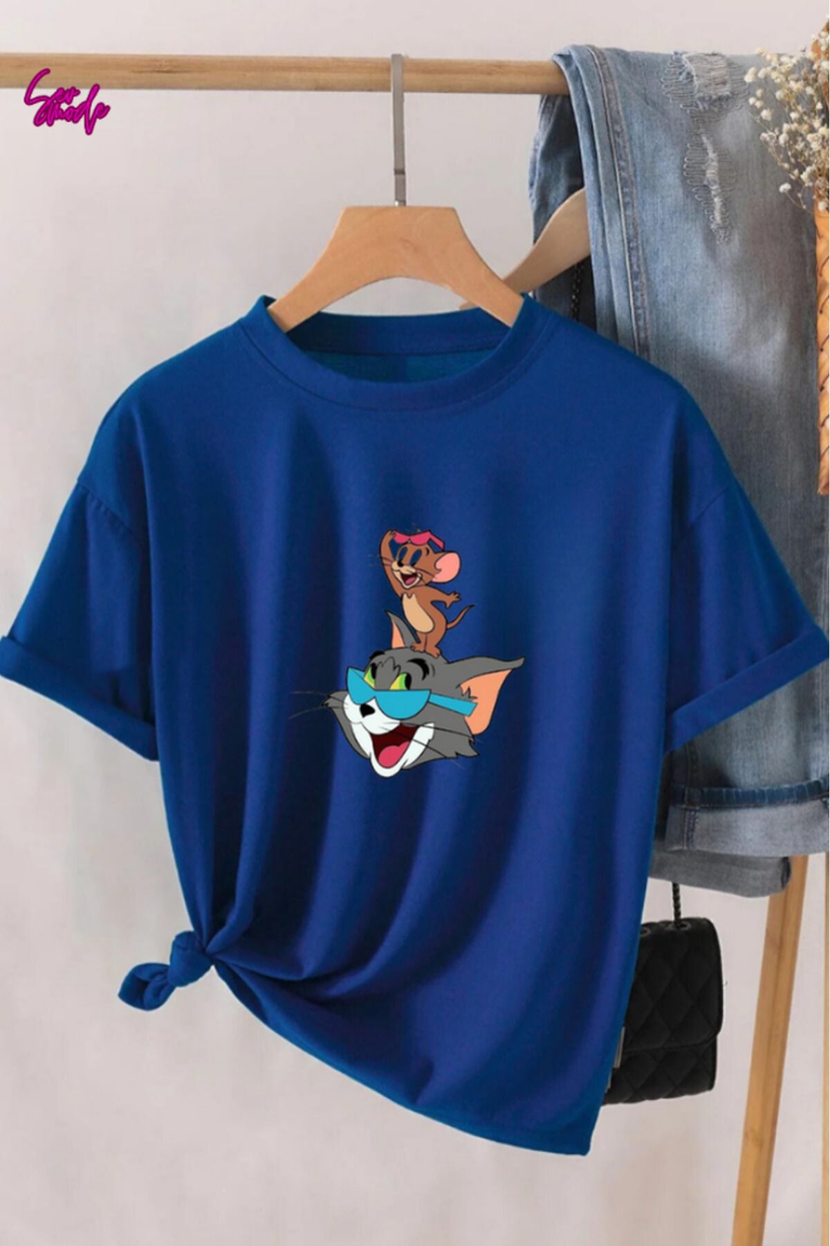 SevMode Unisex Baskılı T-shirt