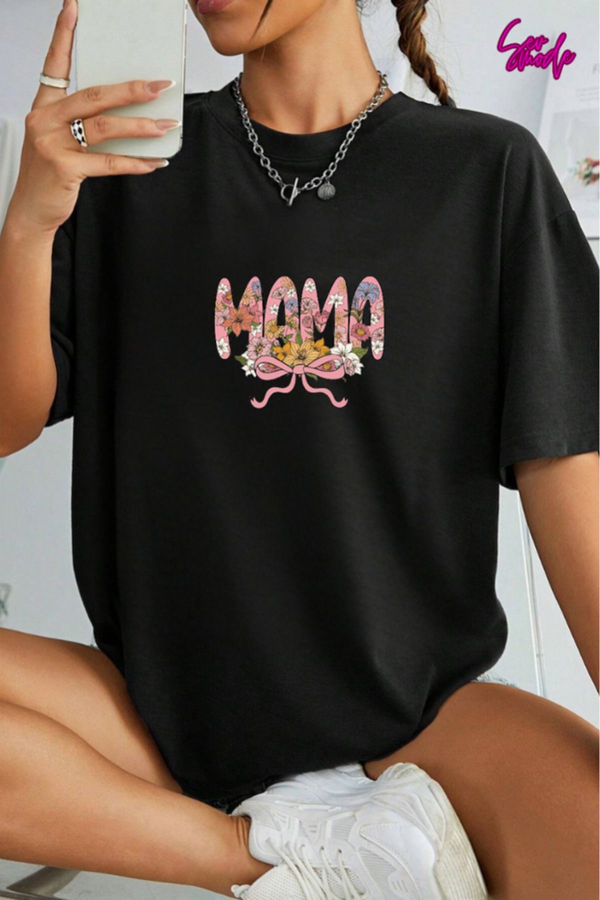 SevMode Unisex Baskılı T-shirt