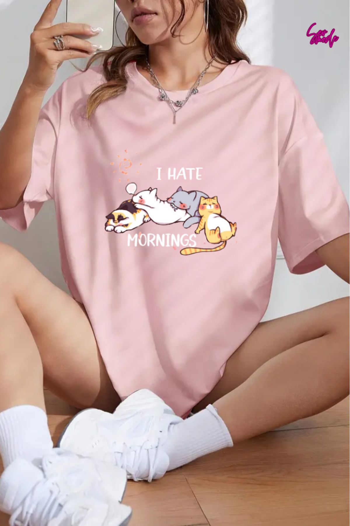 SevMode Unisex Baskılı T-shirt