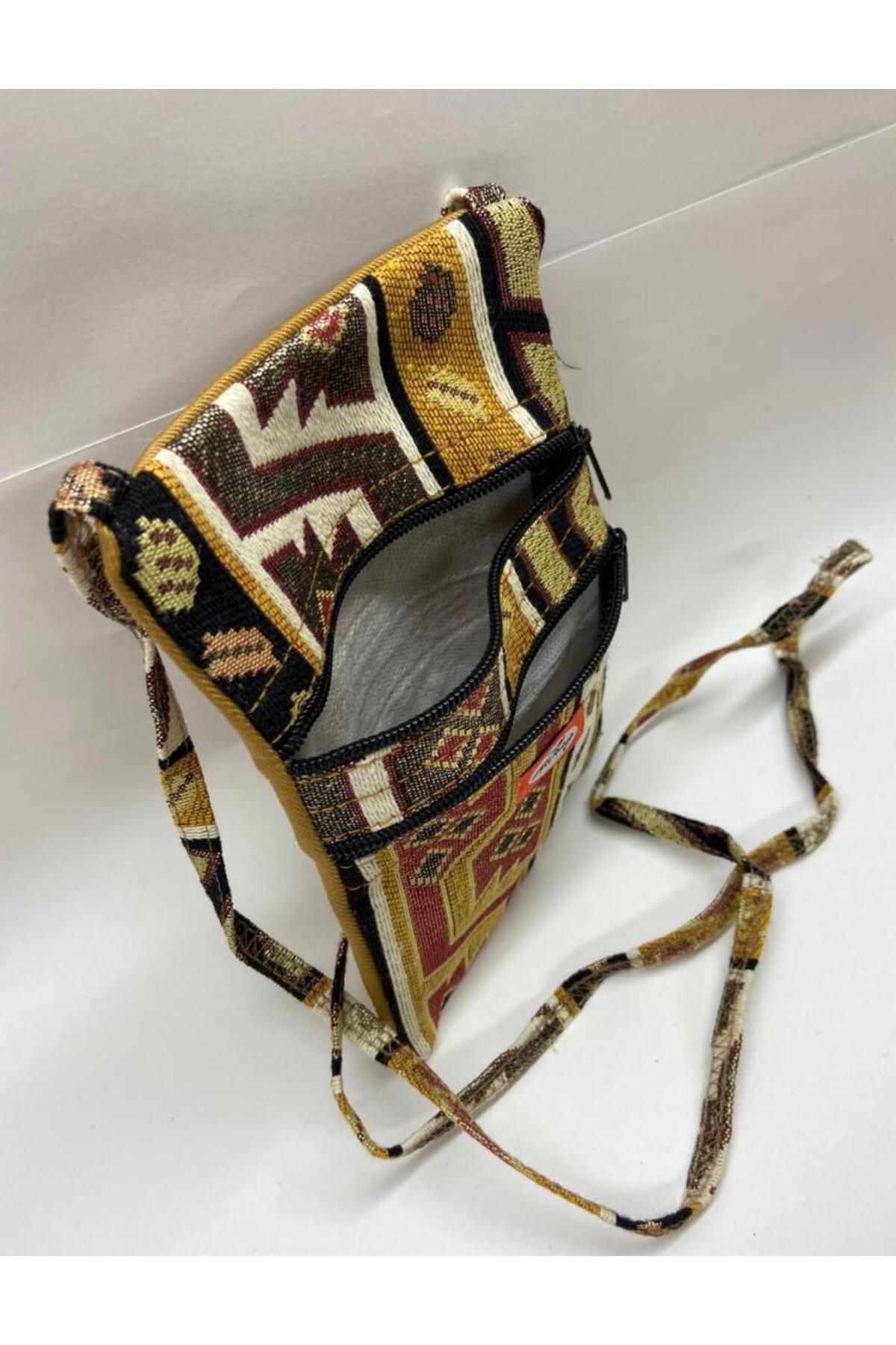 kapsulavm-Authentic Patterned Zippered Hanging Bag Custom Made 3