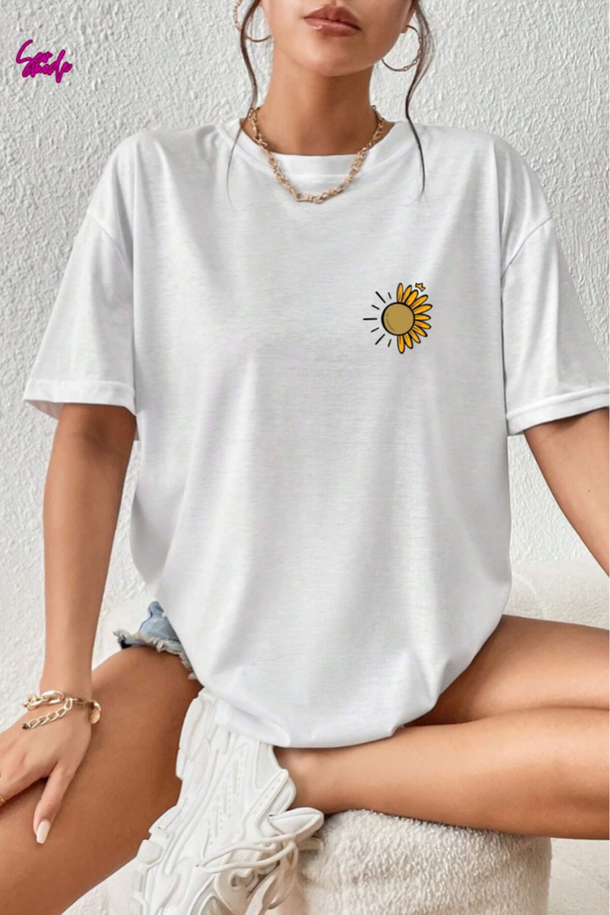 SevMode Unisex Baskılı T-shirt